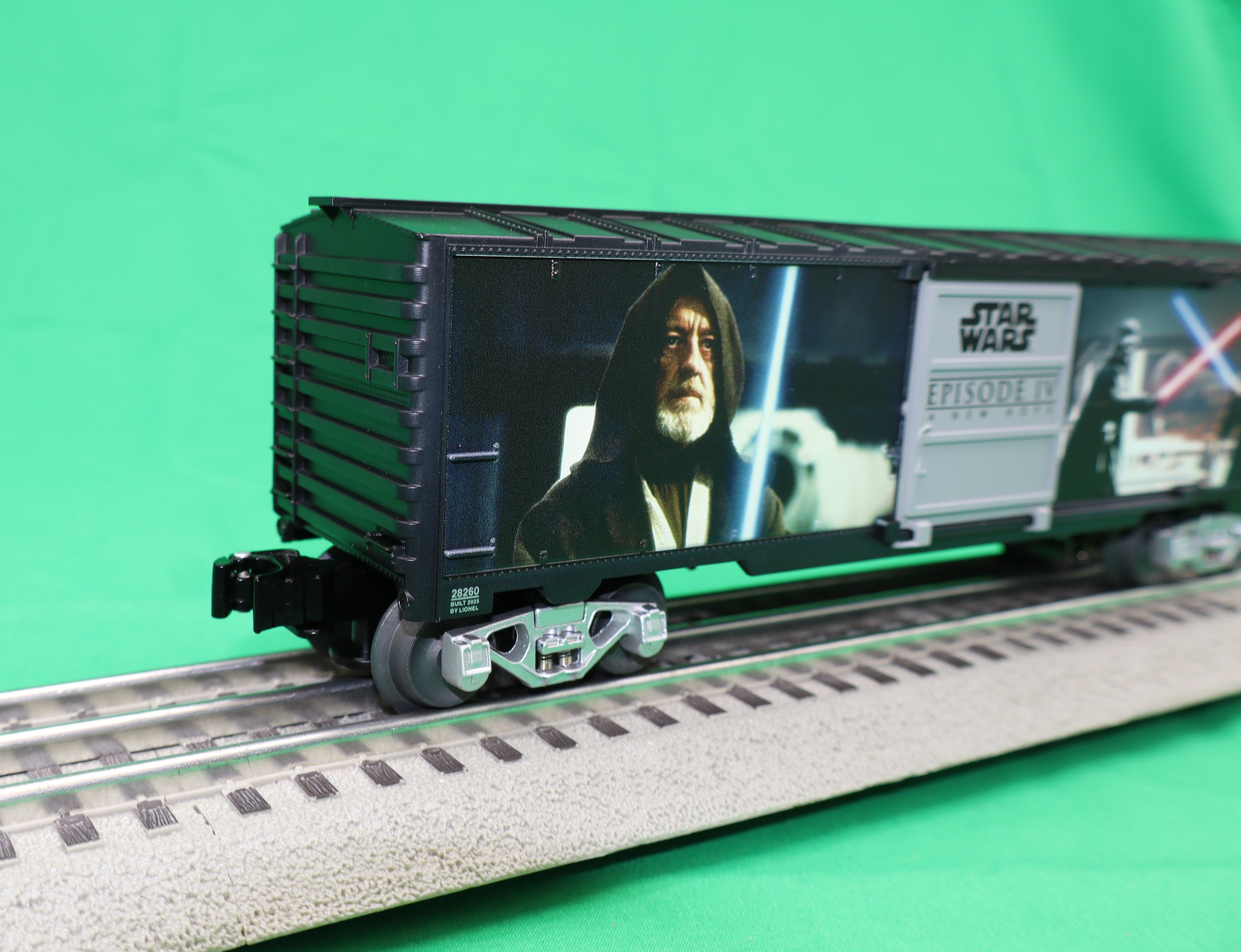 Lionel 2528260 - Star Wars - Lightsaber Series Illuminated Boxcar "Darth Vader v. Obi-Wan Kenobi"