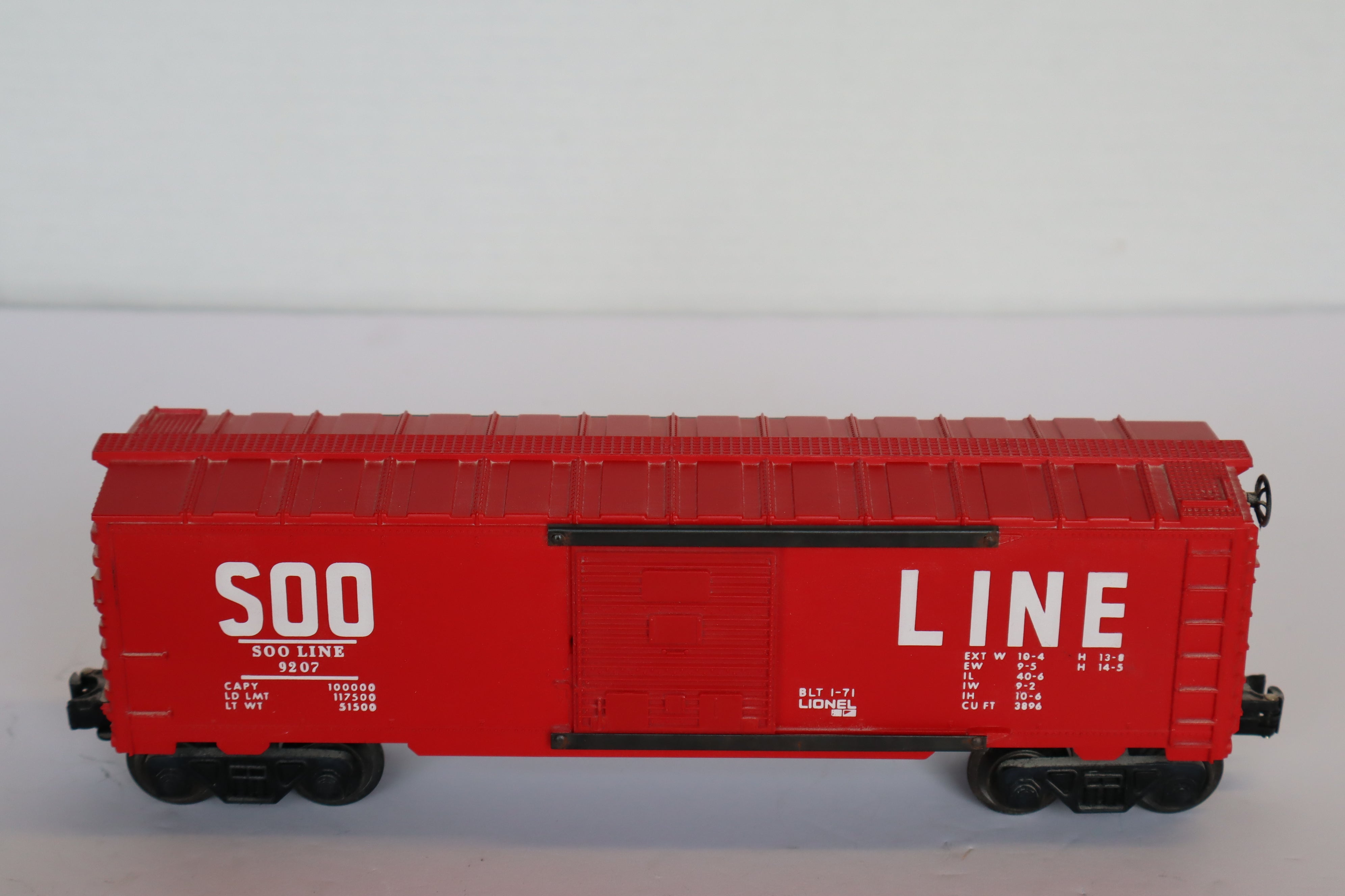 Lionel 6-9200 Soo Line Box Car-Second hand-M8008