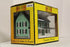 Rail King 30-9047 Green Country House with Dark Green Shutters-Second hand-M6574