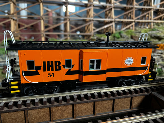 MTH 20-91773 - Premier - Bay Window Caboose "Indiana Harbor Belt" #54 - Custom run for MrMuffin'sTrains - MrMuffin'sTrains
