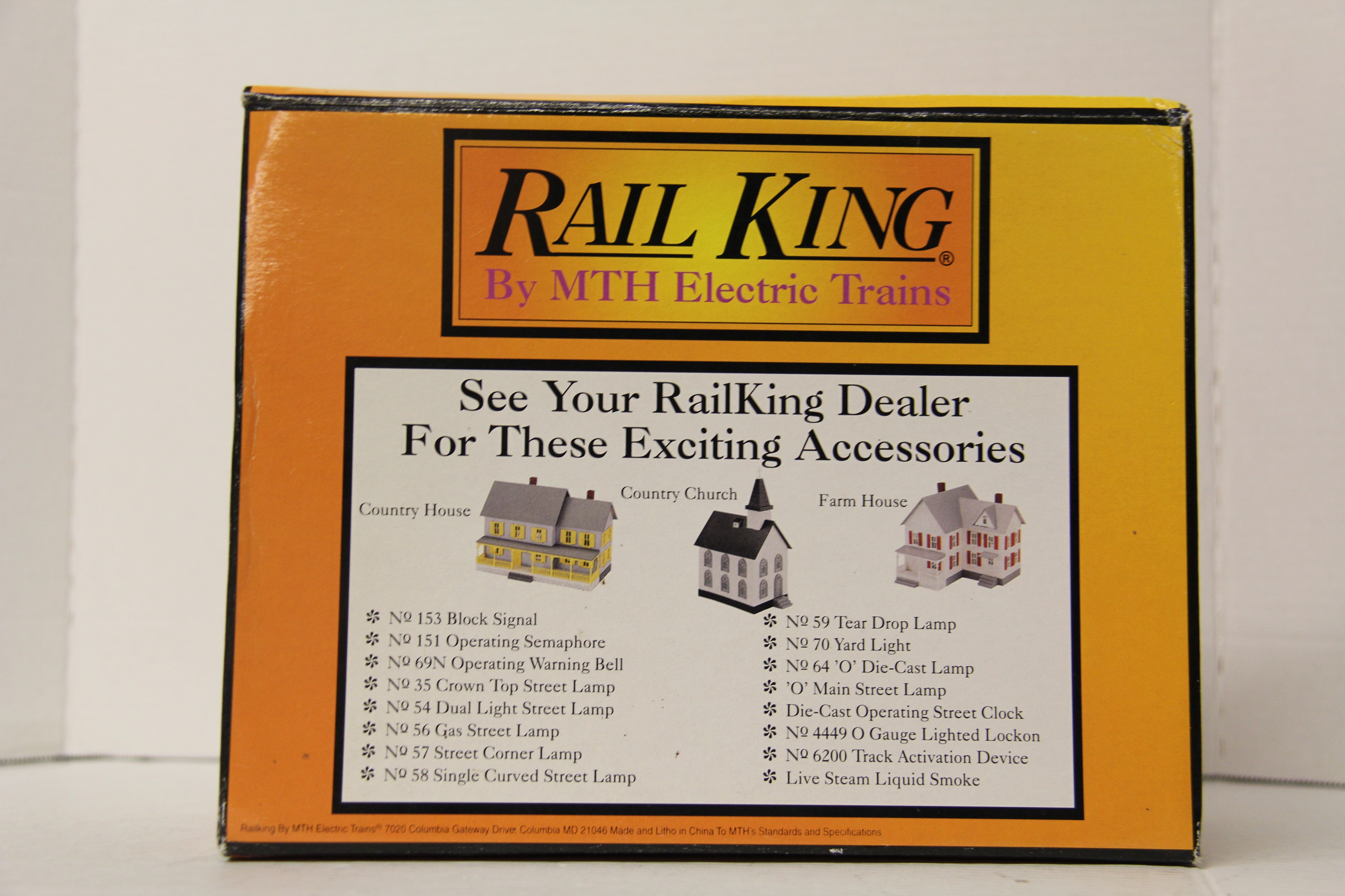 Rail King 30-9047 Green Country House with Dark Green Shutters-Second hand-M6574