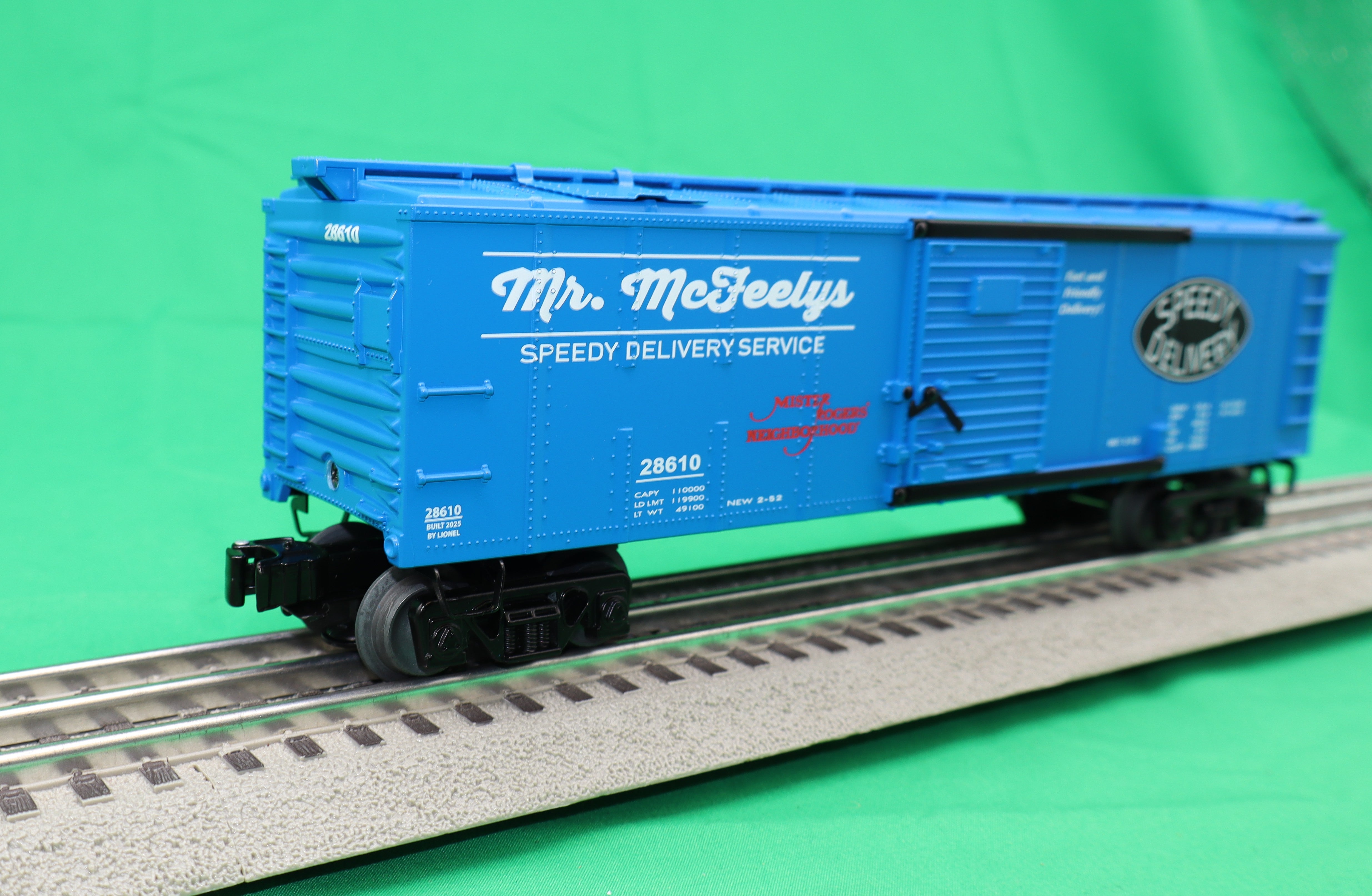 Lionel 2528610 - Mister Rogers' Neighborhood - Mail Car "Mr McFeely"