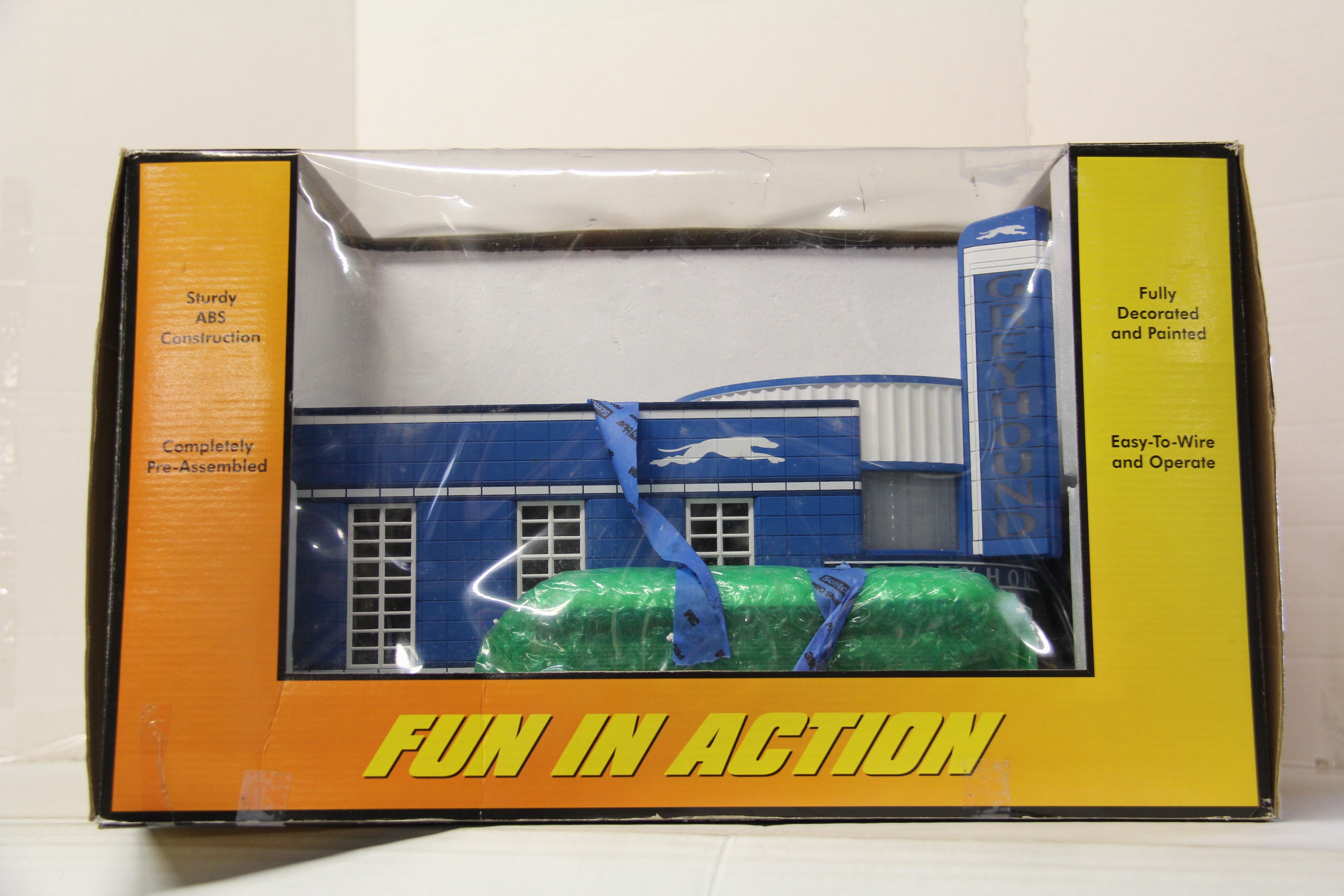 Rail King 30-9040 Greyhound Station-Second hand-M6576