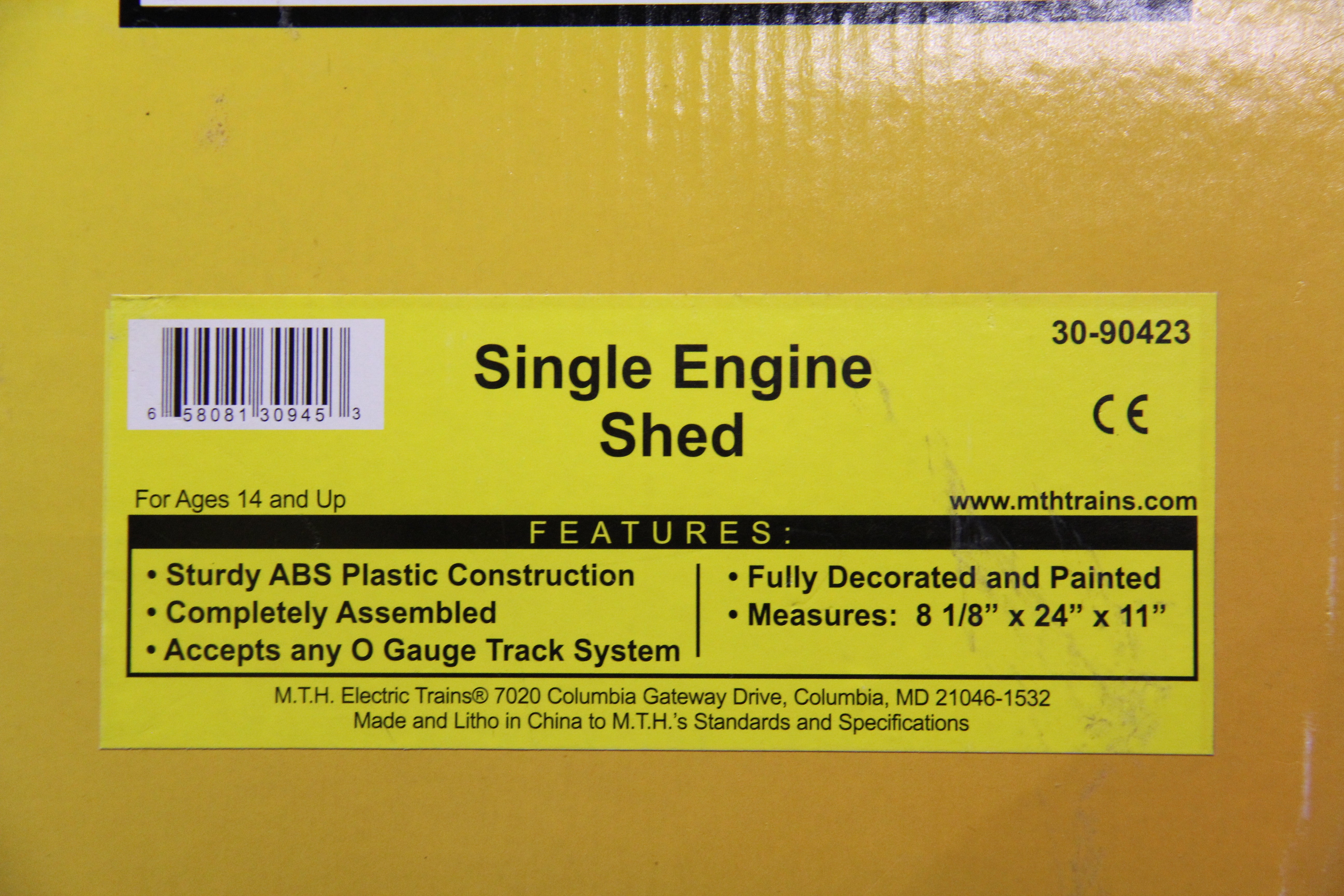 Rail King 30-90423 Single Engine Shed-Second hand-M6577