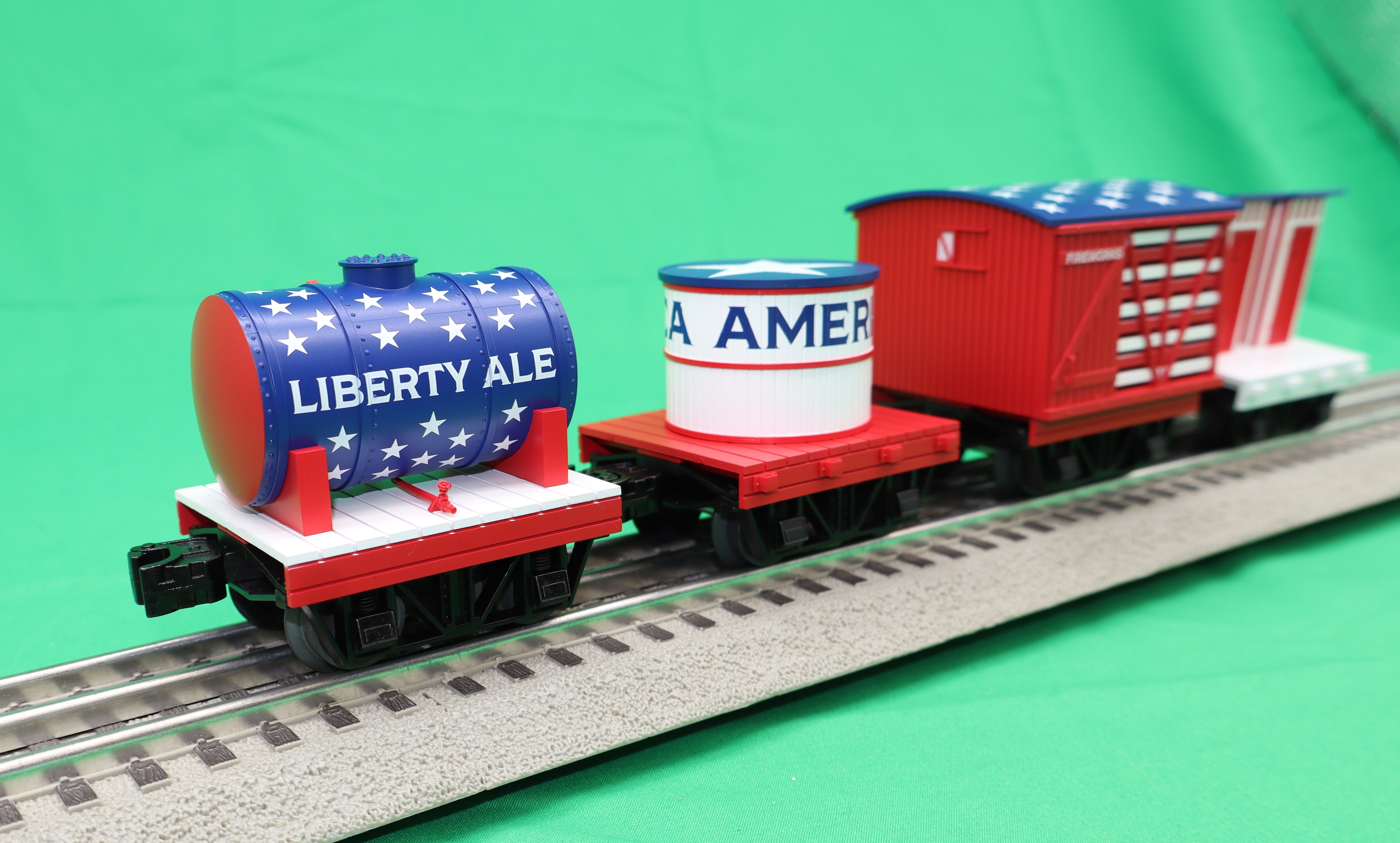 Lionel 2526810 - Disconnect Car Set "U.S.A" (4-Car)