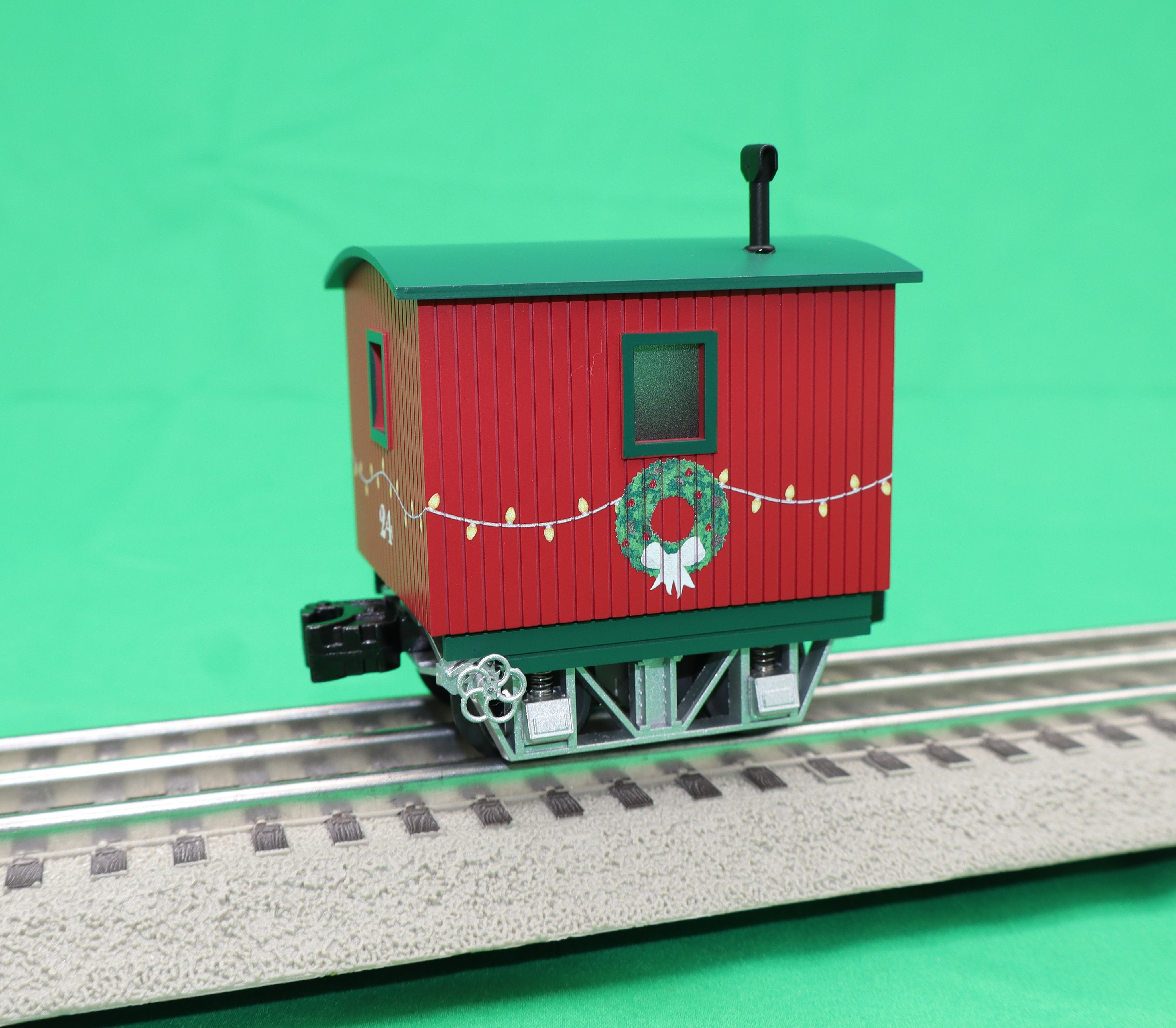 Lionel 2526800 - Disconnect Caboose Car "Christmas" #24 - MrMuffin'sTrains