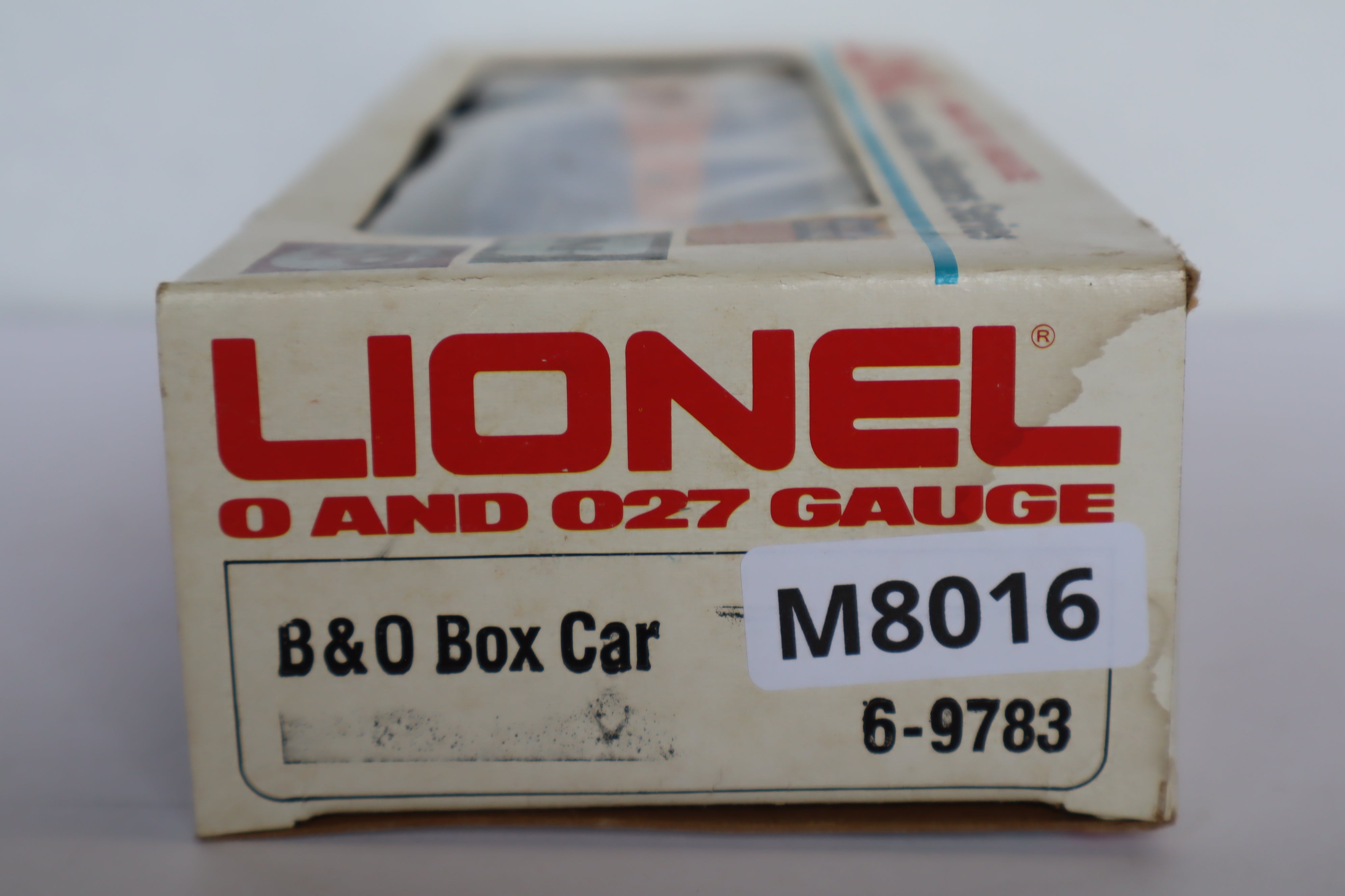 Lionel 6-9783 B & O Box Car-Second hand-M8016