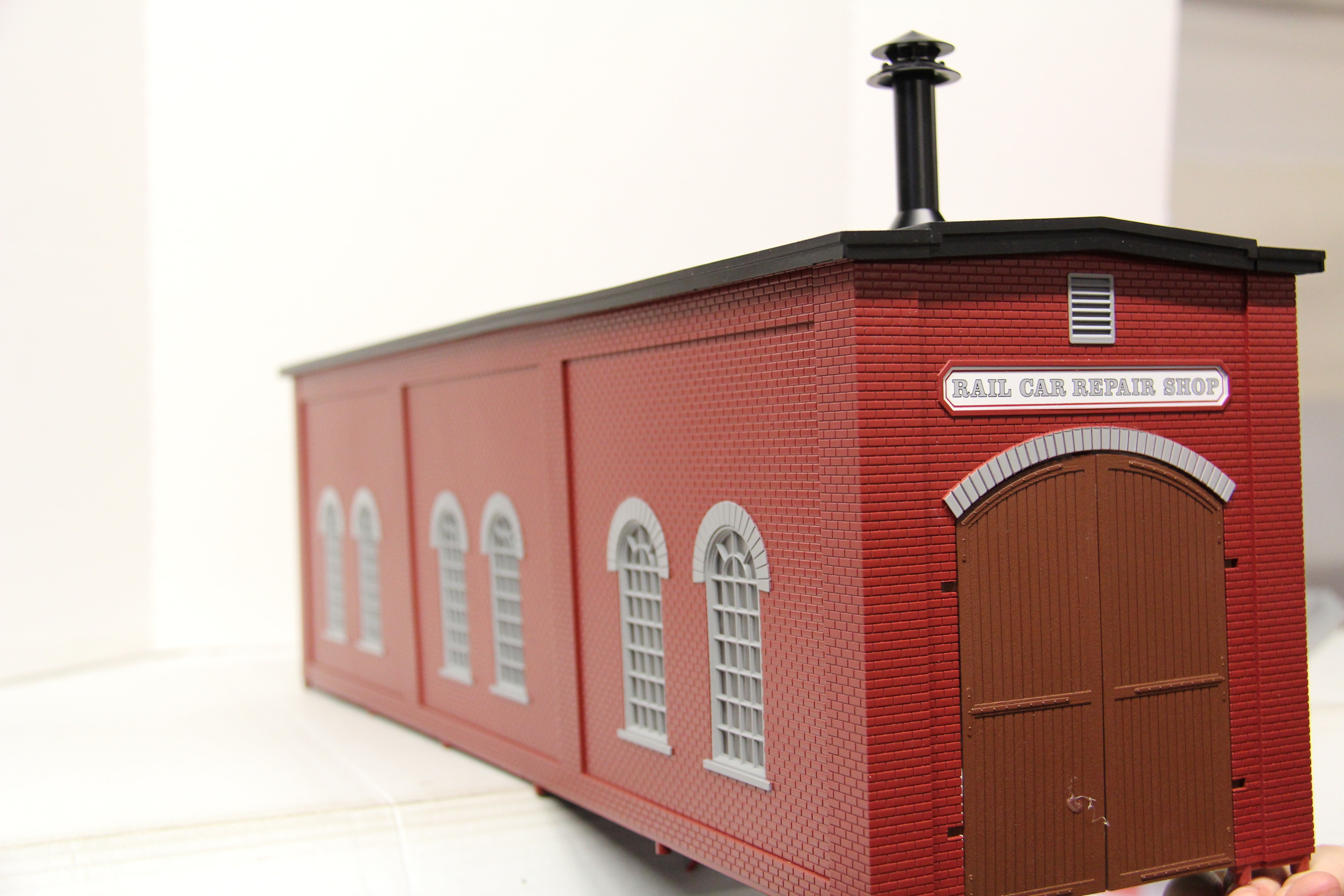 Rail King 30-90423 Single Engine Shed-Second hand-M6577