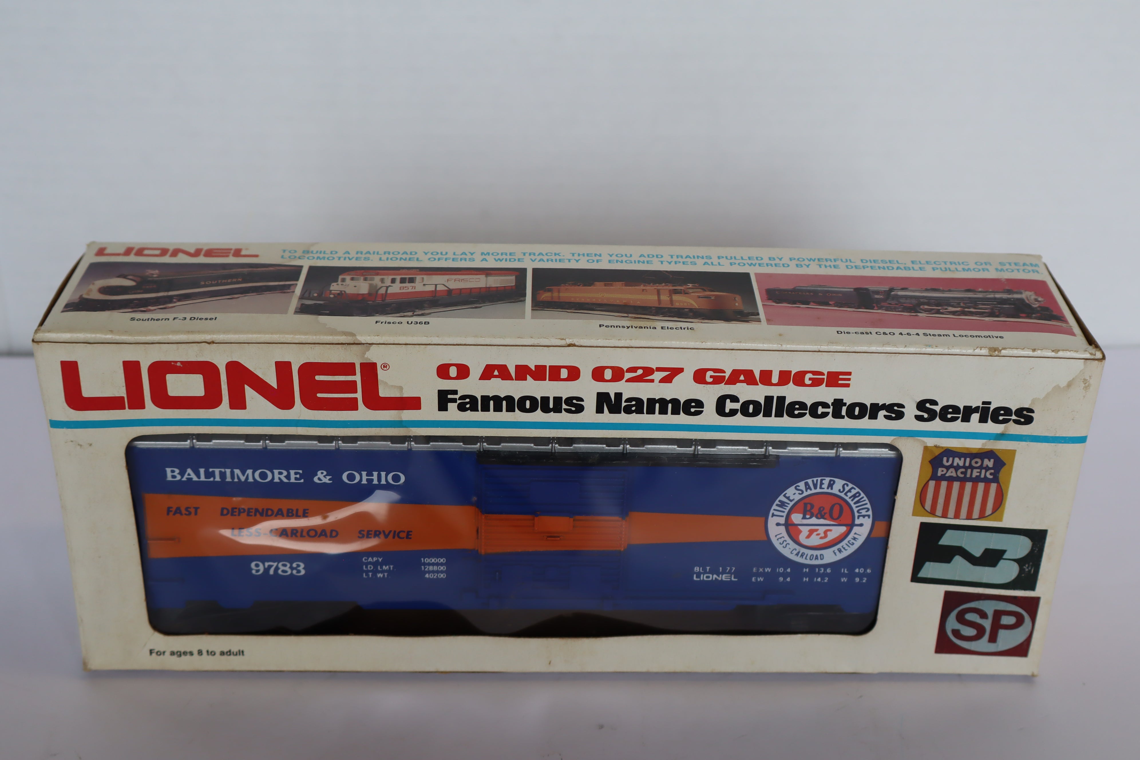 Lionel 6-9783 B & O Box Car-Second hand-M8016