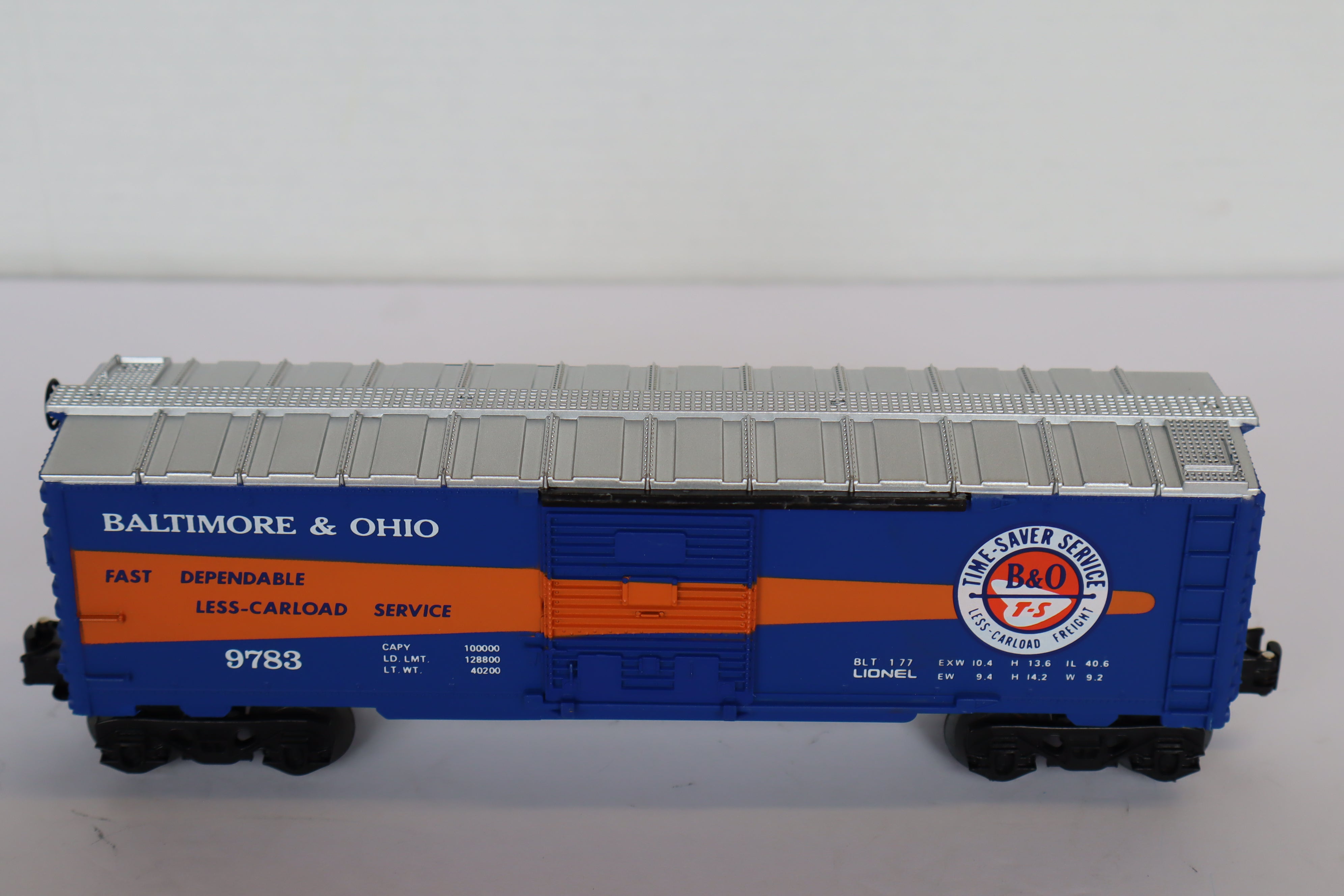 Lionel 6-9783 B & O Box Car-Second hand-M8016