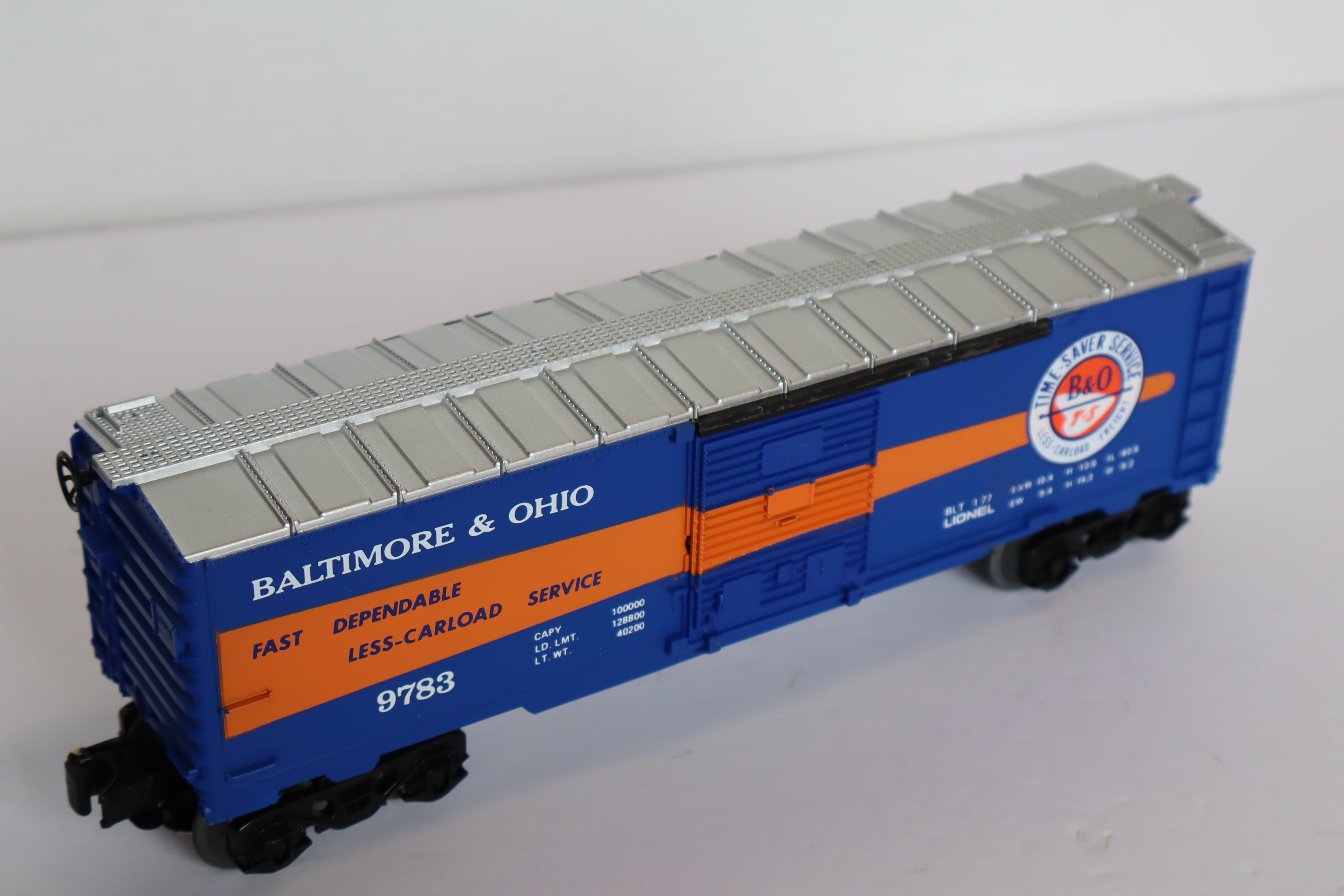 Lionel 6-9783 B & O Box Car-Second hand-M8016