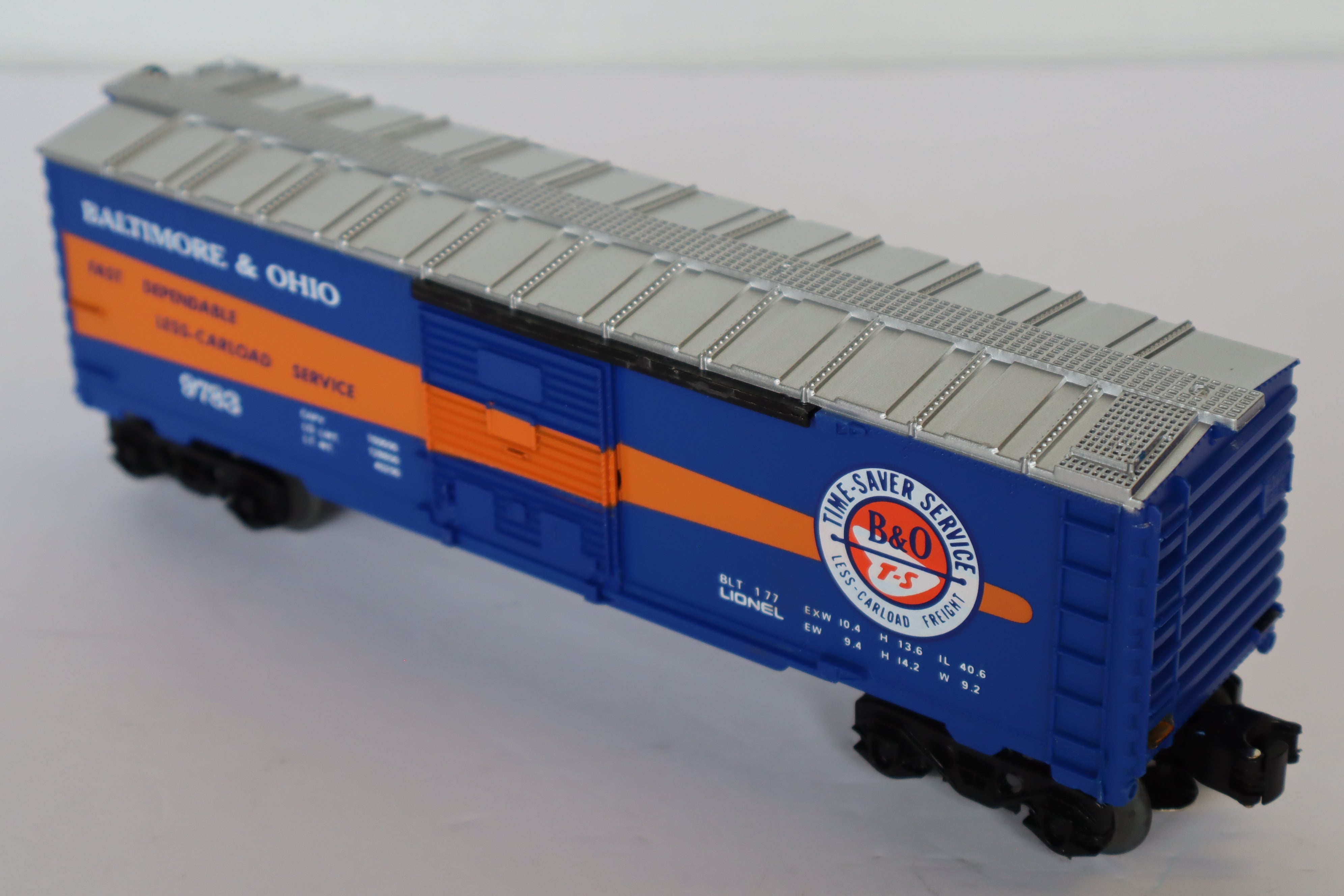 Lionel 6-9783 B & O Box Car-Second hand-M8016