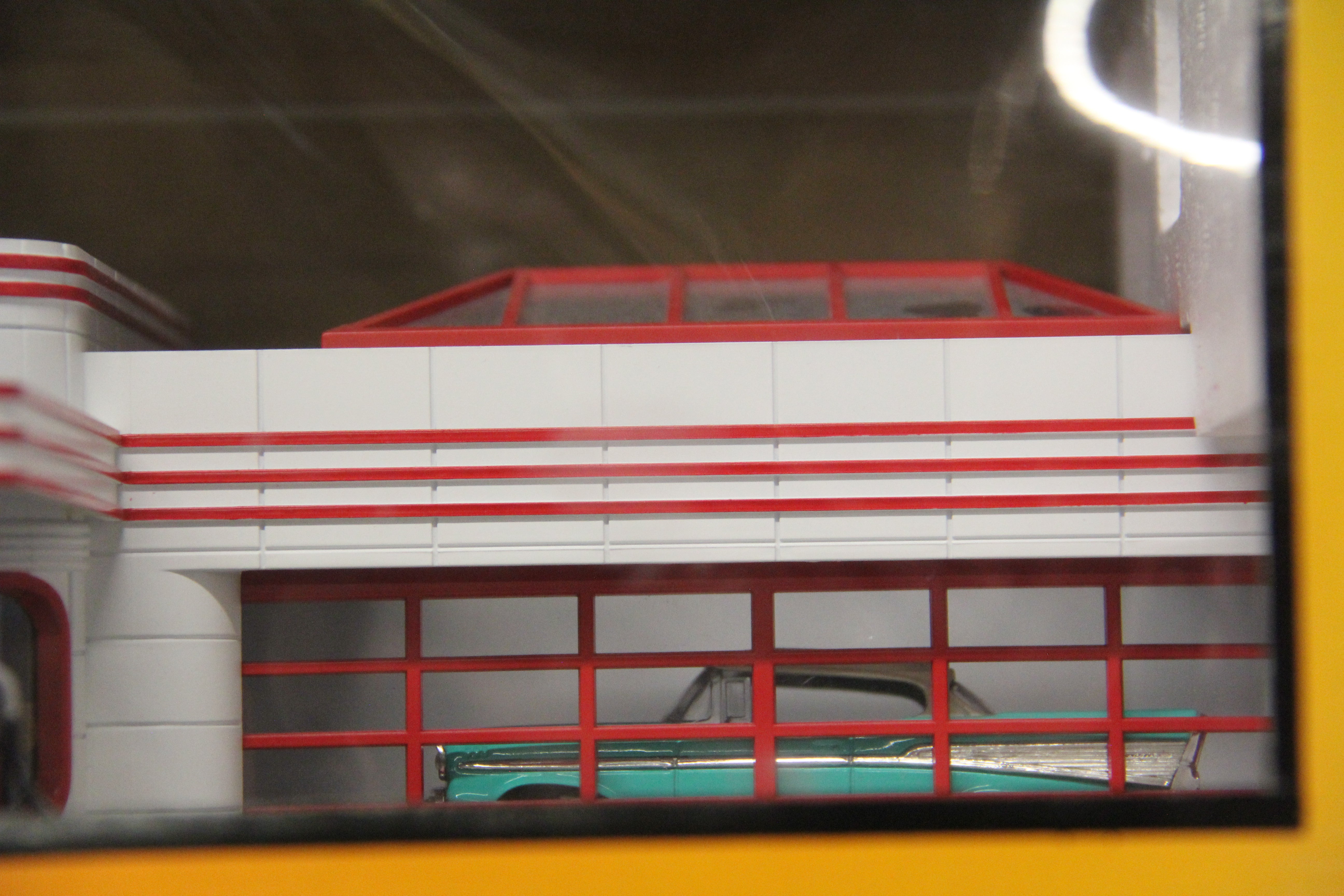 Rail King 30-9106 Operating Gas Station Esso-Second hand-M6578