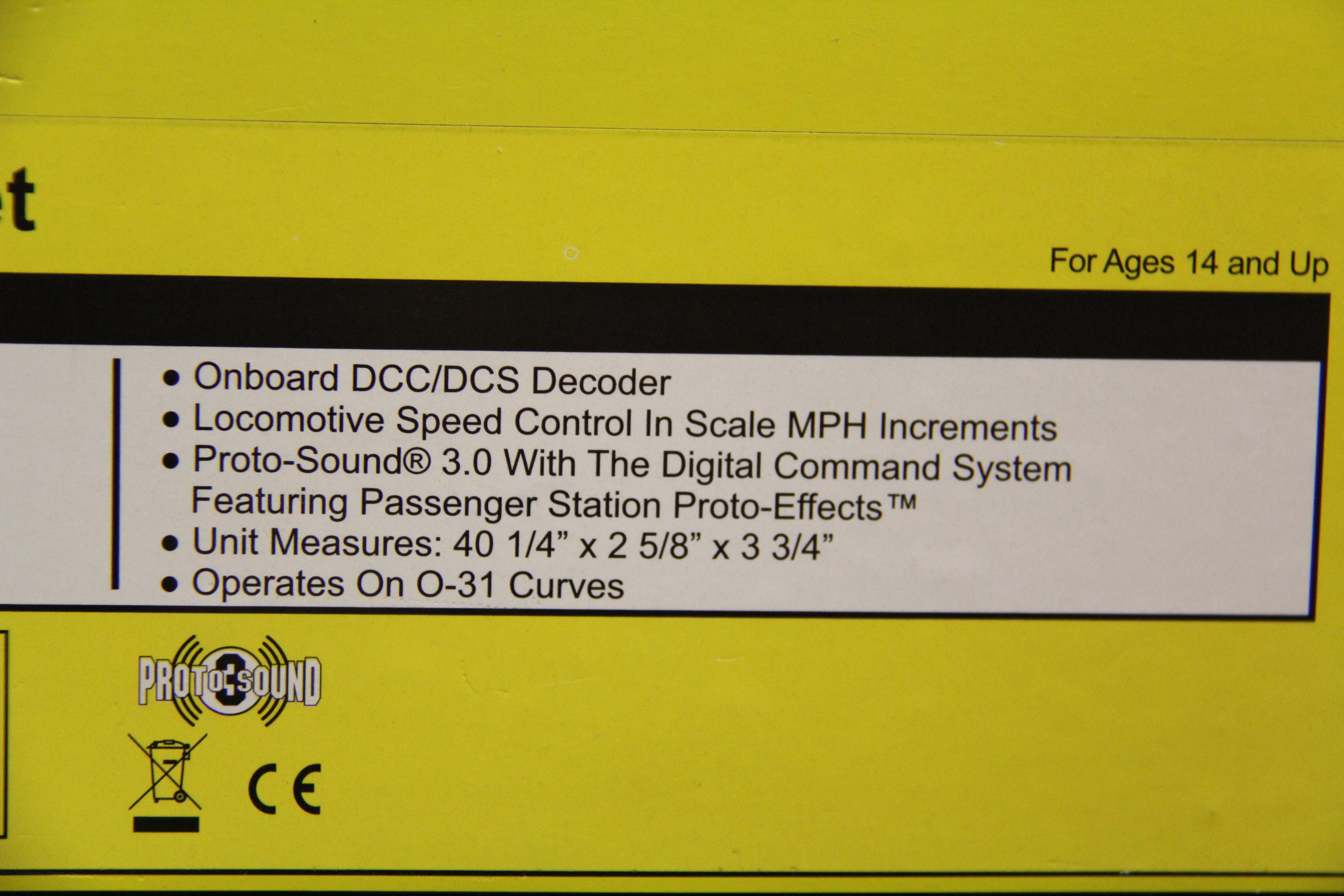 Rail King 30-20667-1 Union Pacific F-3 ABA Diesel Engine Set-Second hand-M6585