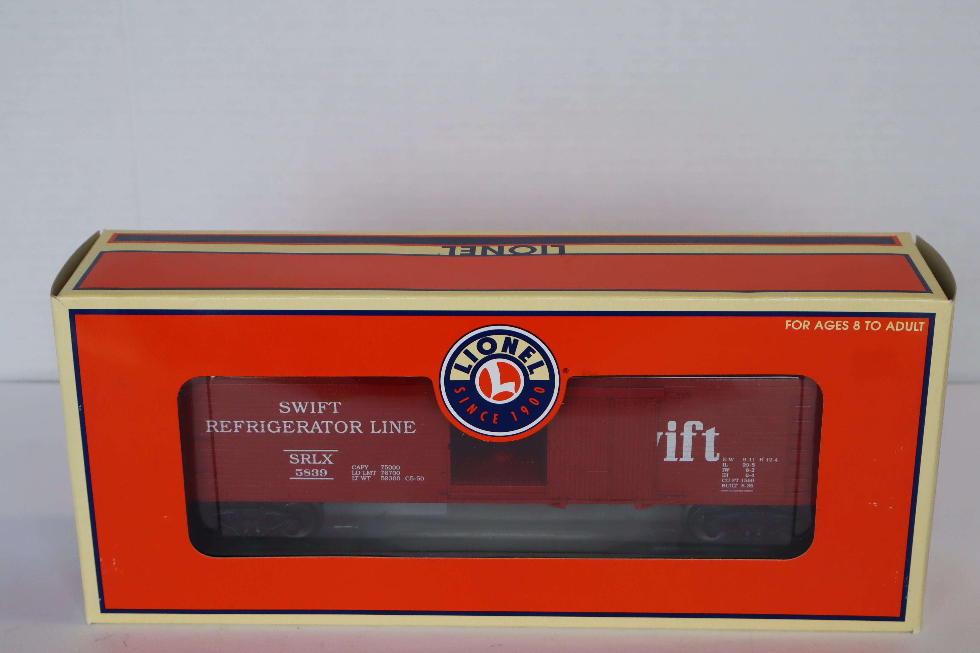Lionel 6-19555 - 5700 Swift Reefer (Red)-Second hand-M8025
