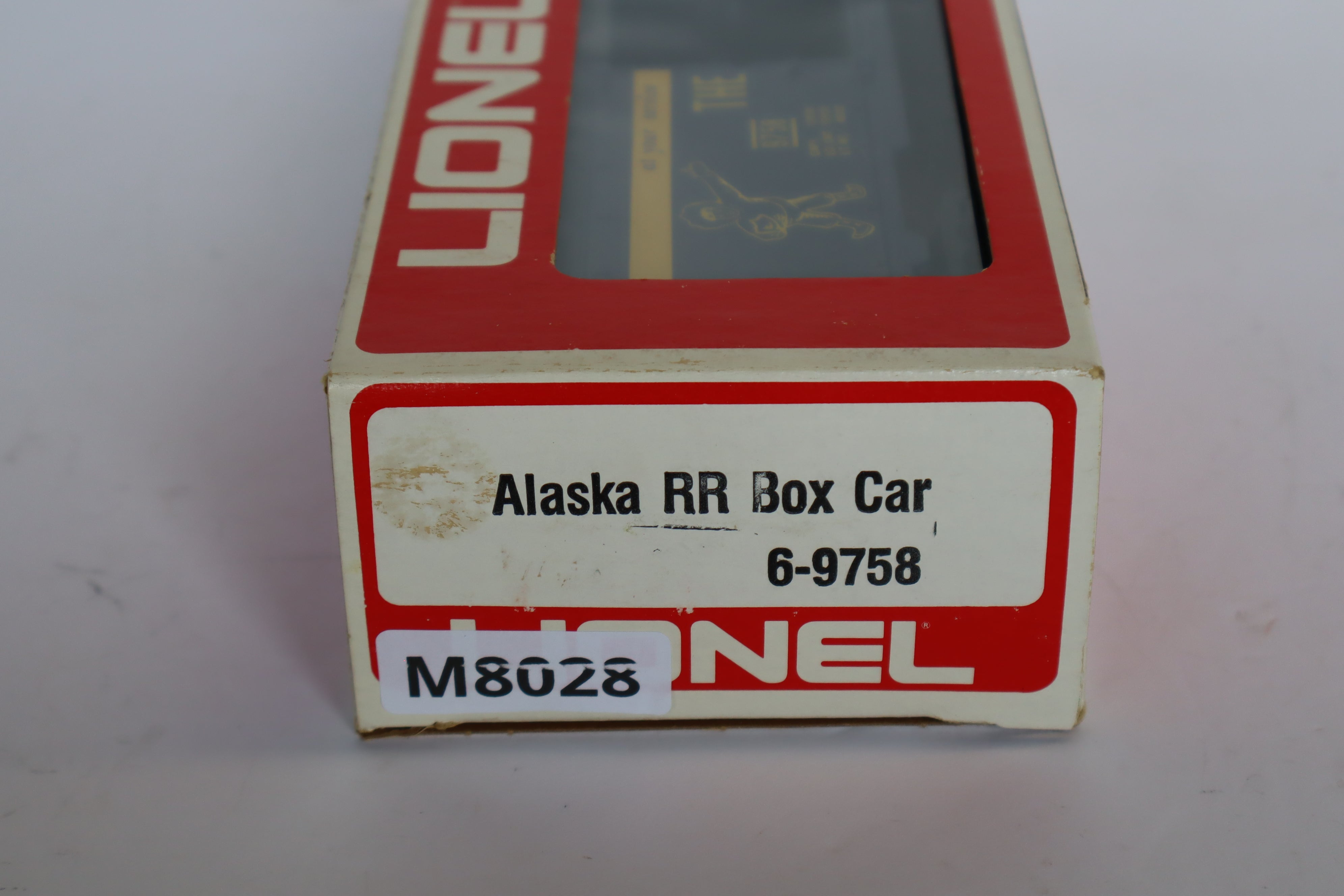 Lionel 6-9758 Alaska Railroad Box Car-Second hand-M8028
