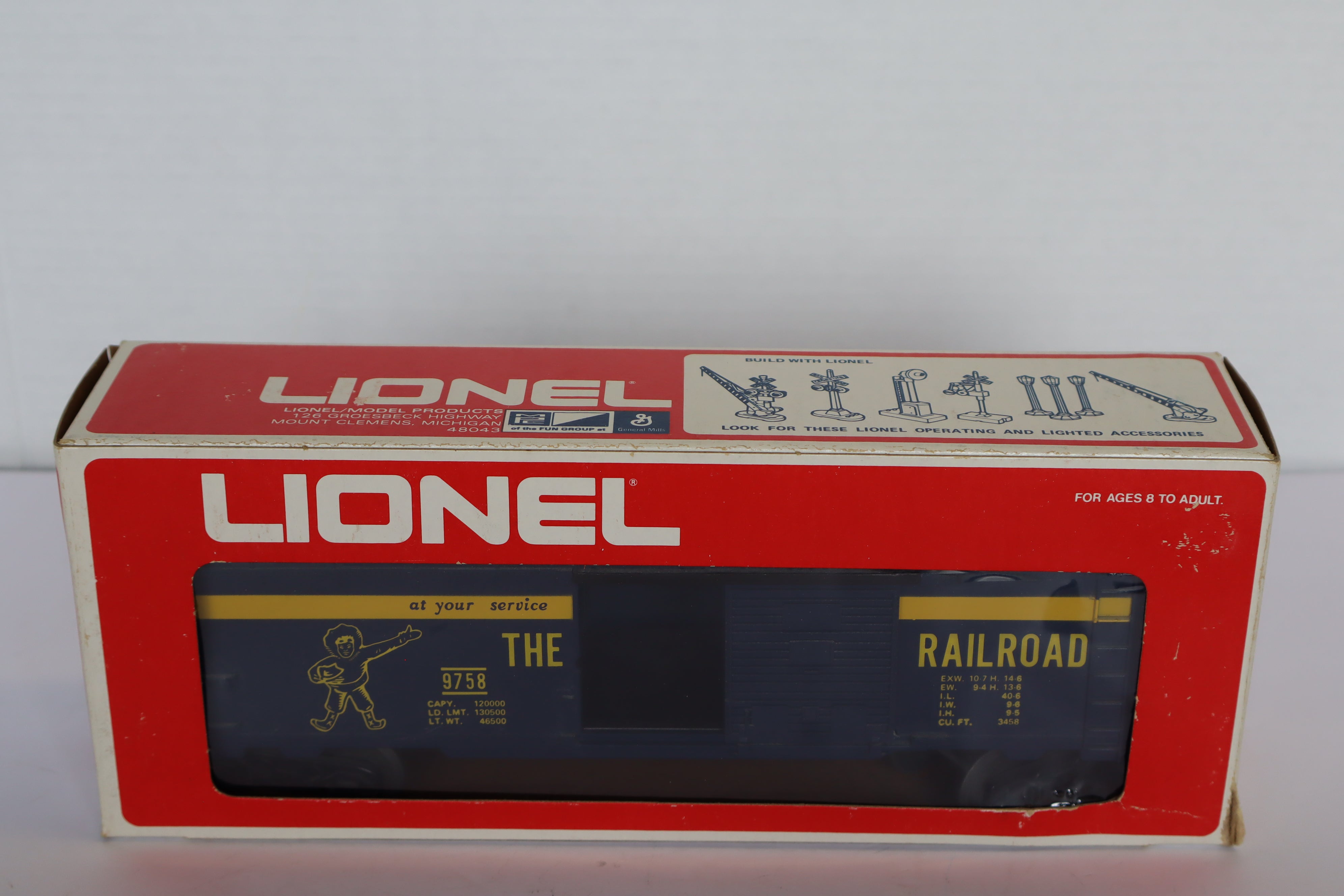 Lionel 6-9758 Alaska Railroad Box Car-Second hand-M8028