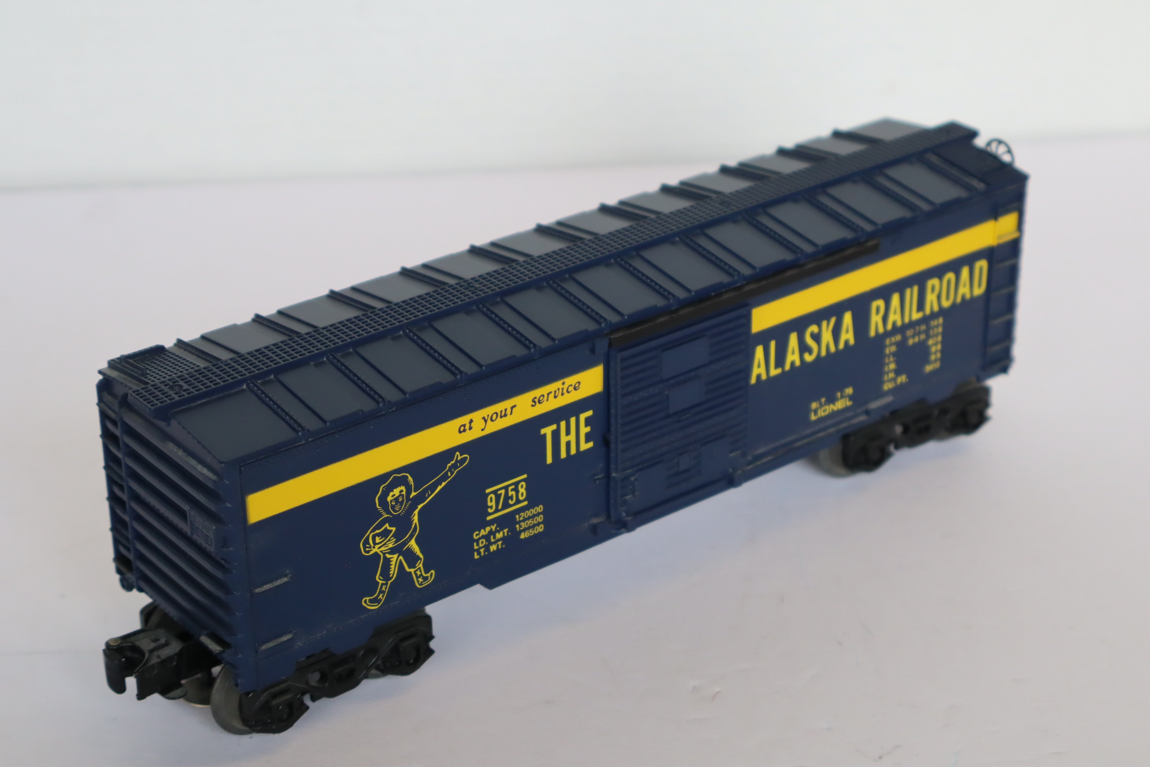 Lionel 6-9758 Alaska Railroad Box Car-Second hand-M8028