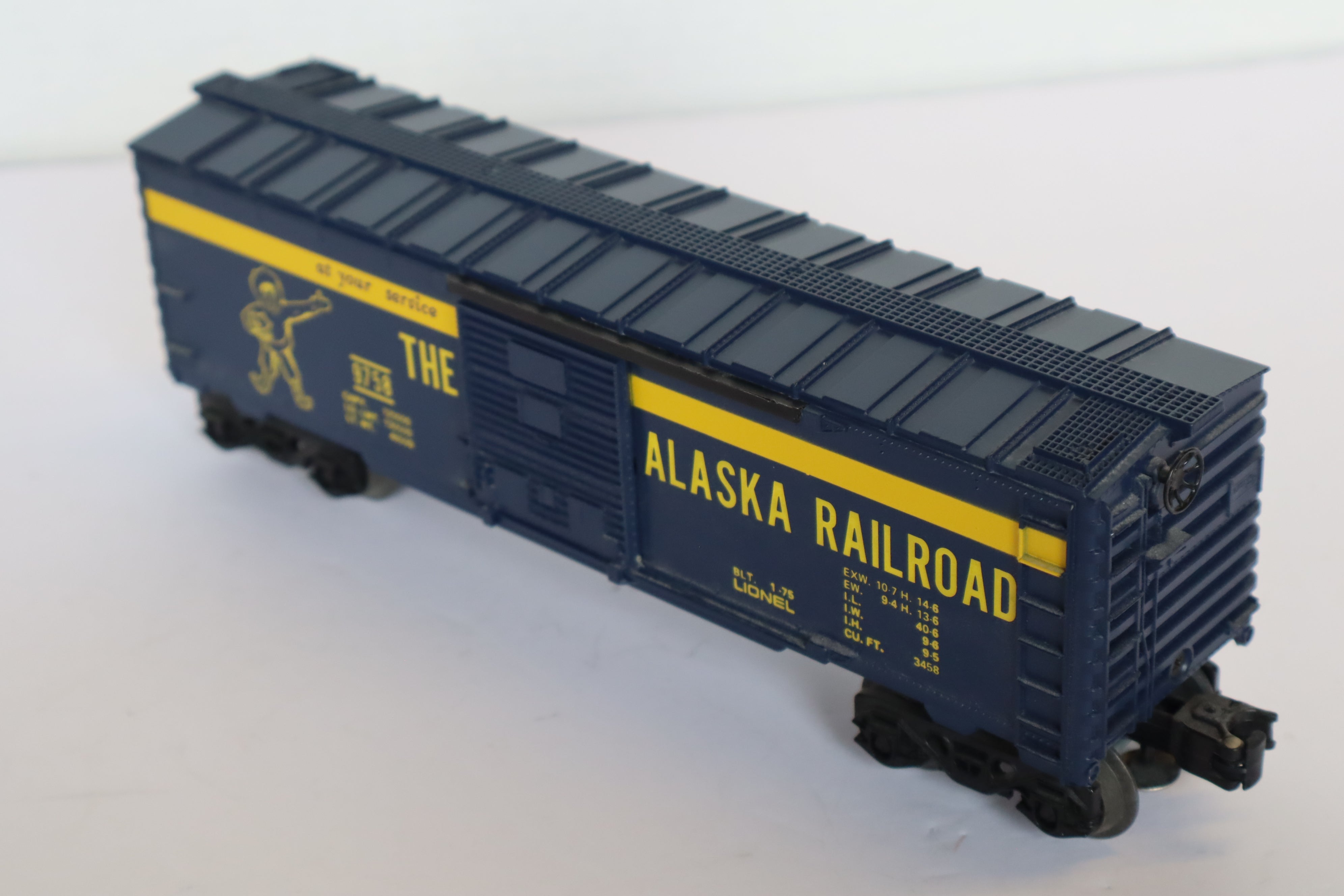 Lionel 6-9758 Alaska Railroad Box Car-Second hand-M8028