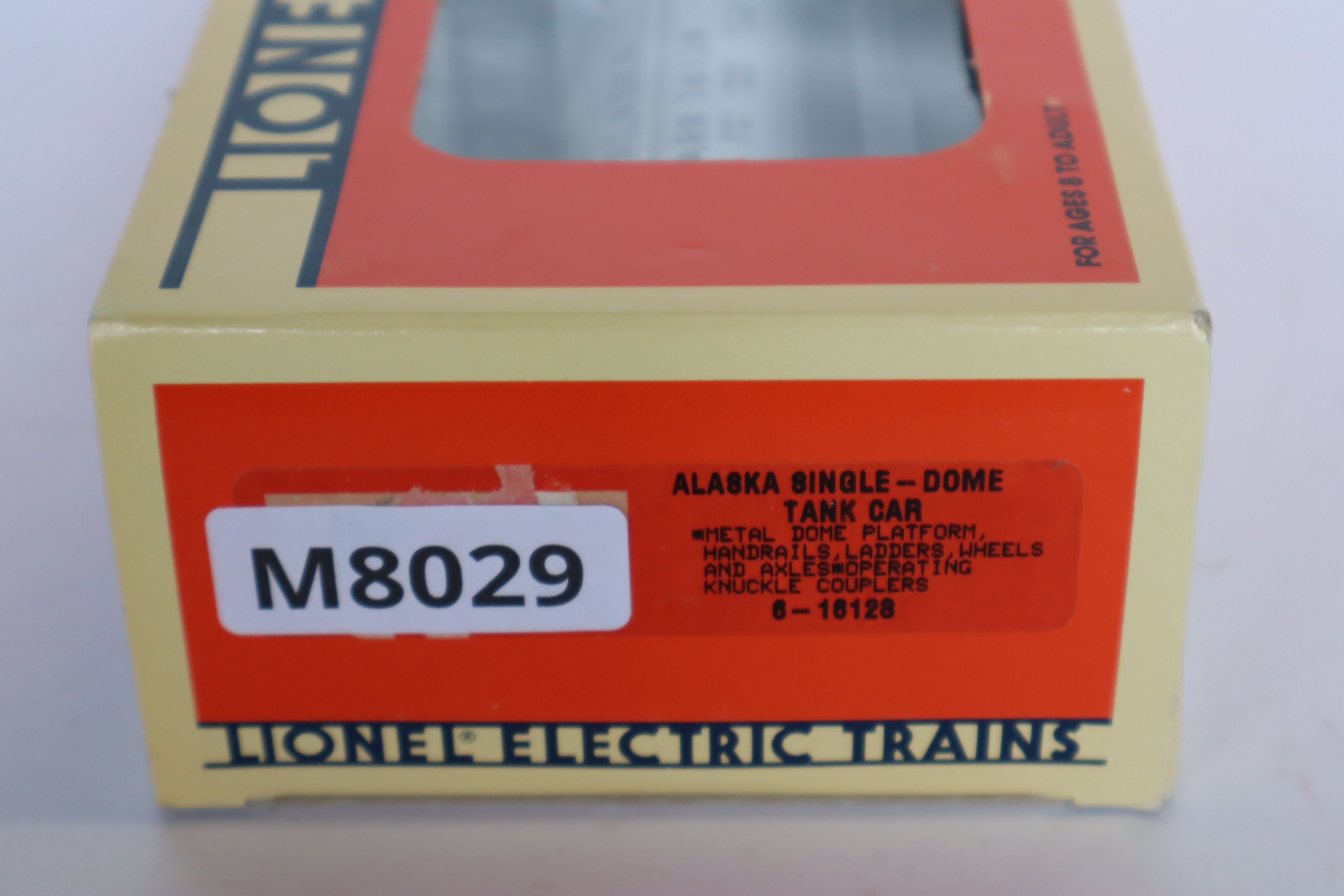 Lionel 6-16128 Alaska Single-Dome Tank Car-Second hand-M8029