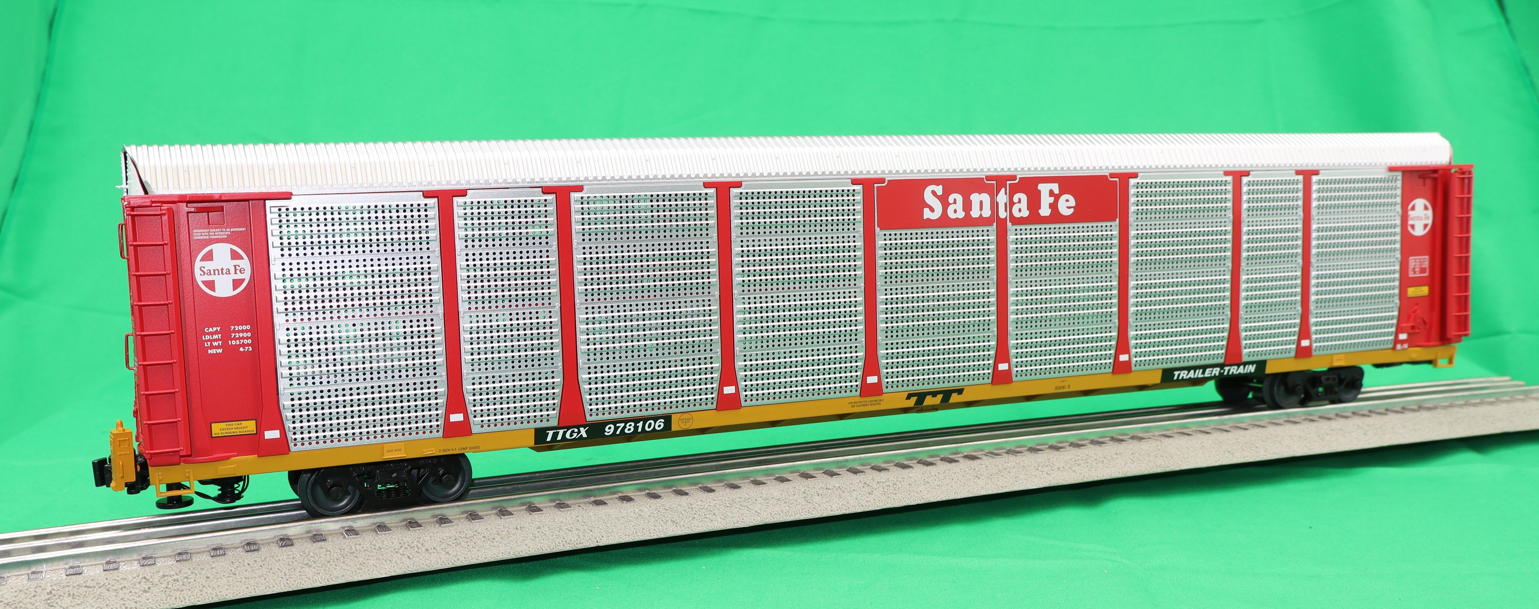 Lionel 2526410 - Vision Line Autorack "Santa Fe" #978106
