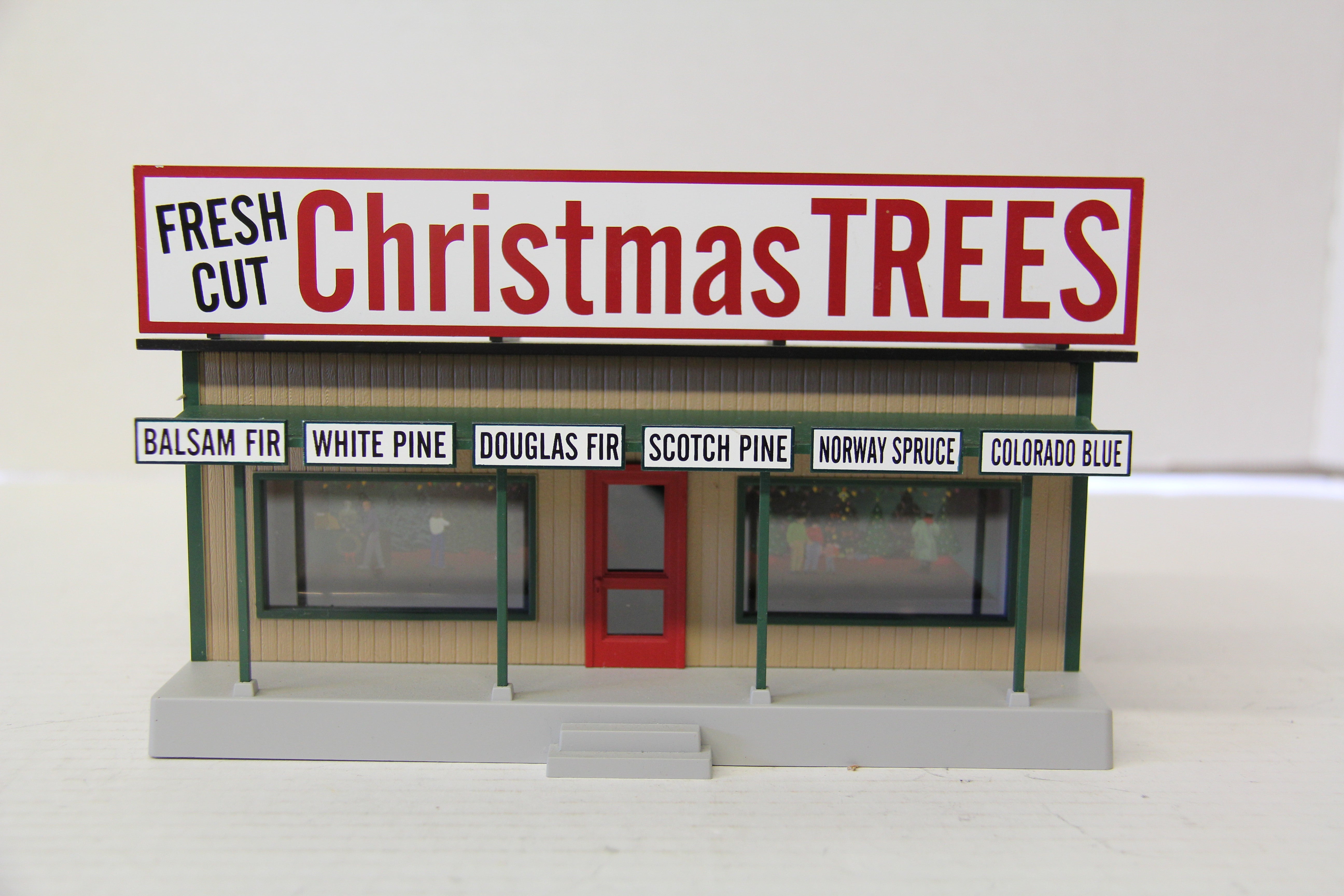 Rail King 30-90690 Roadside Stand Fresh Cut Christmas Trees-Second hand-M4716