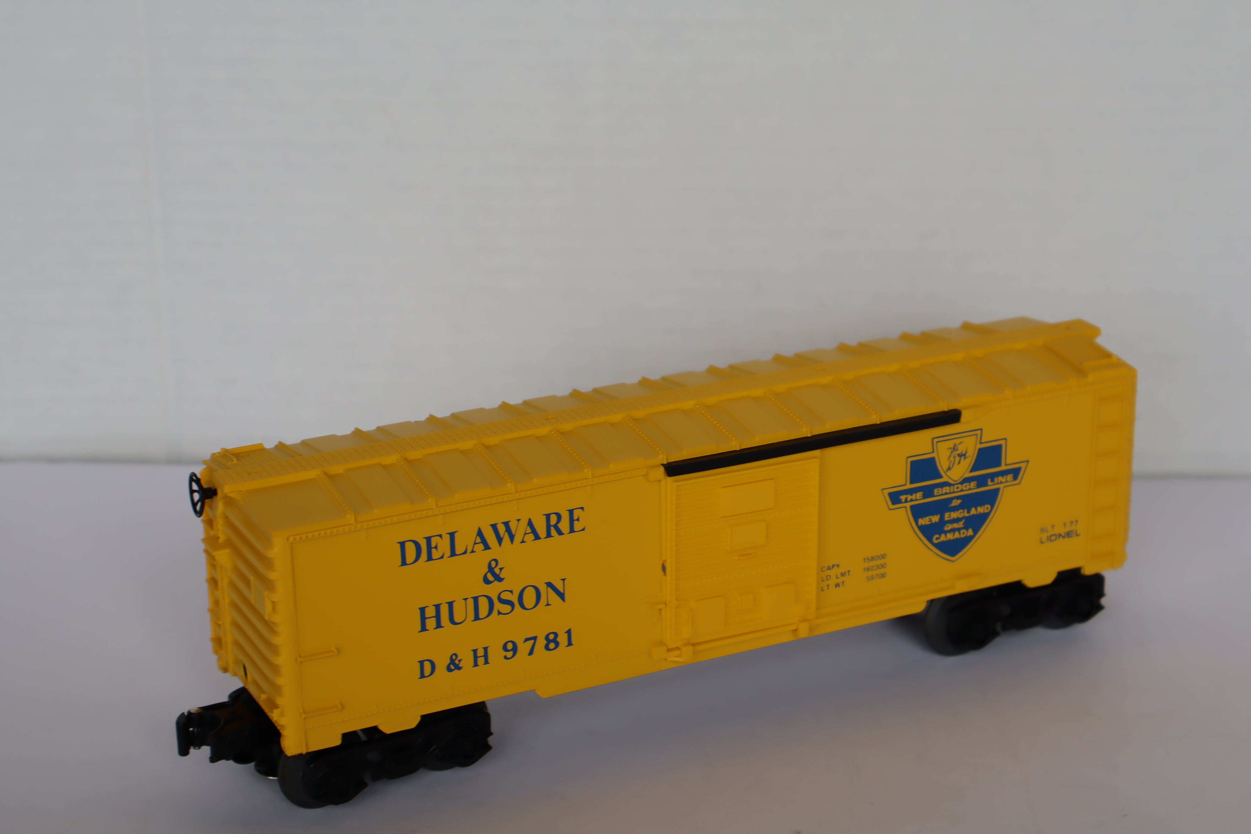 Lionel 6-9781 Delaware & Hudson Box Car-Second hand-M8032
