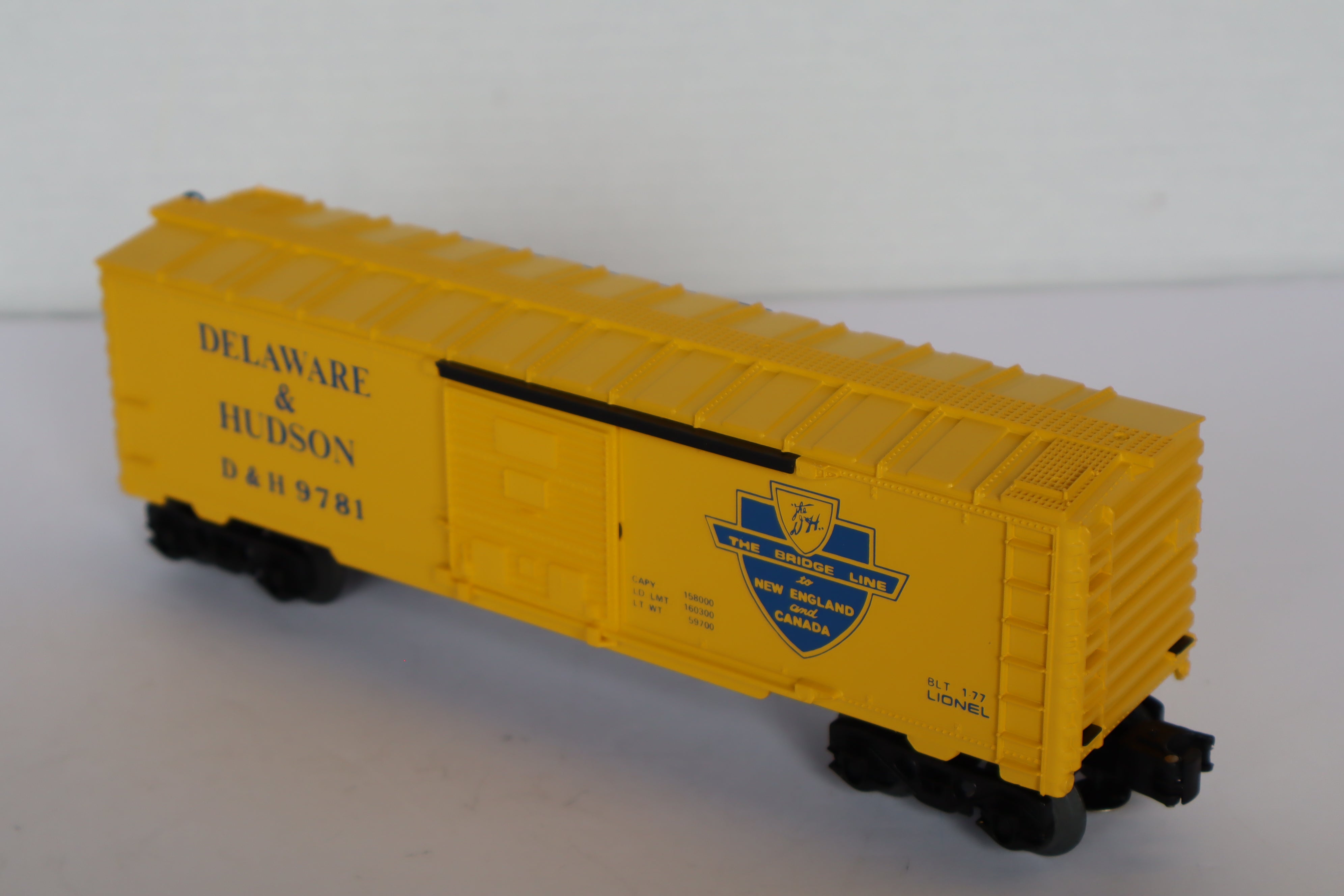 Lionel 6-9781 Delaware & Hudson Box Car-Second hand-M8032
