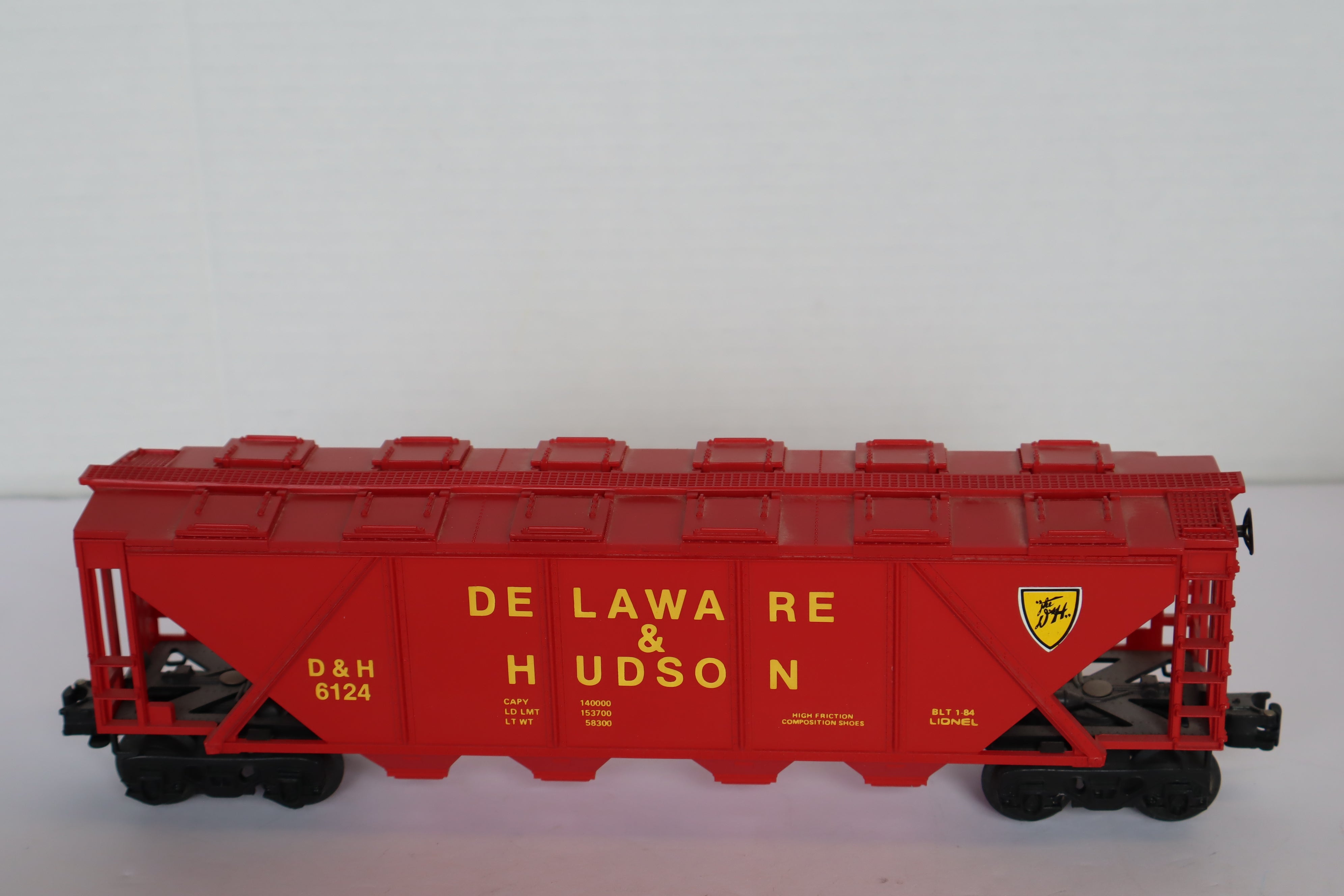 Lionel 6-6124 Delaware & Hudson Covered Hopper-Second hand-M8033