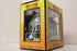 Rail King 30-9089 Row house w/ Porch Light Green w/ Black Shutters-Second hand-M6589
