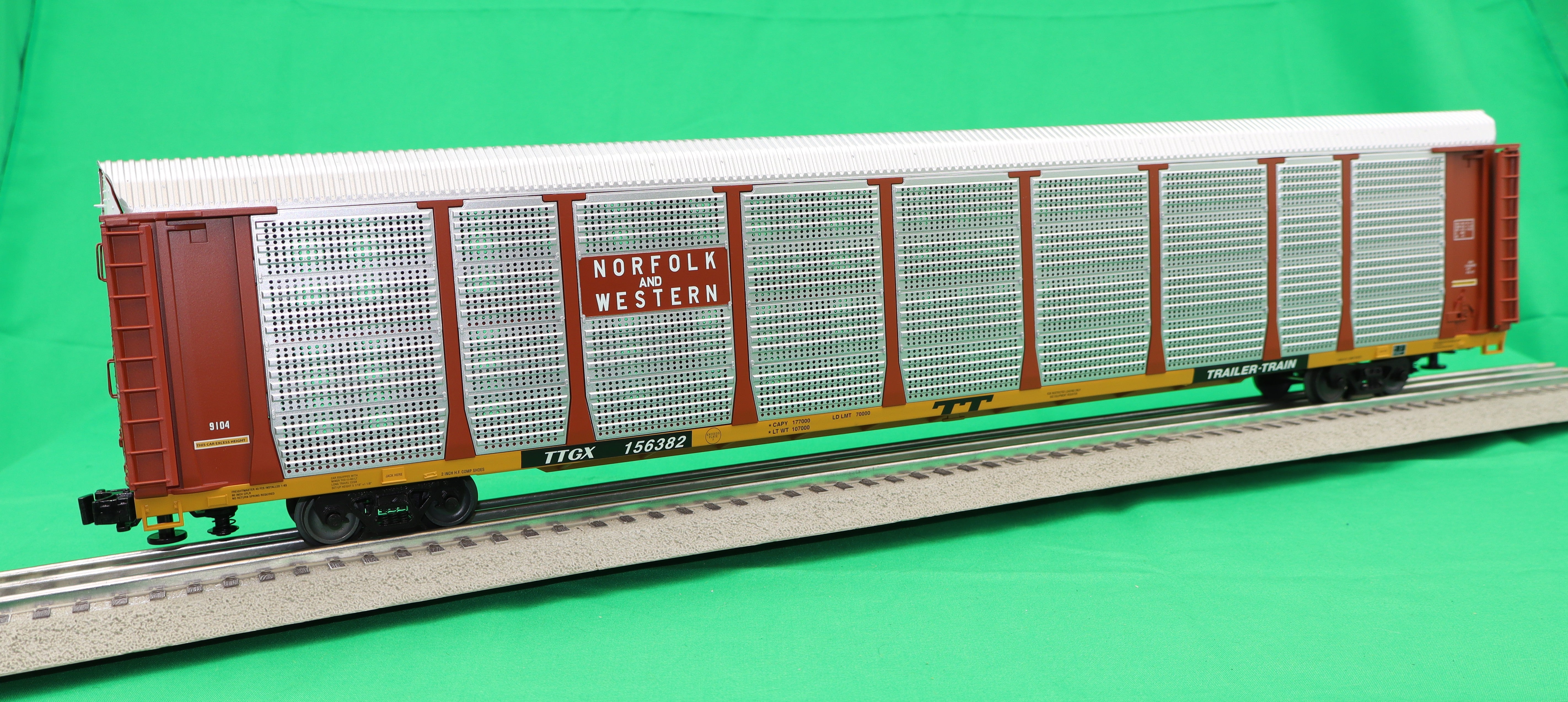 Lionel 2526520 - Autorack "Norfolk & Western" #156382