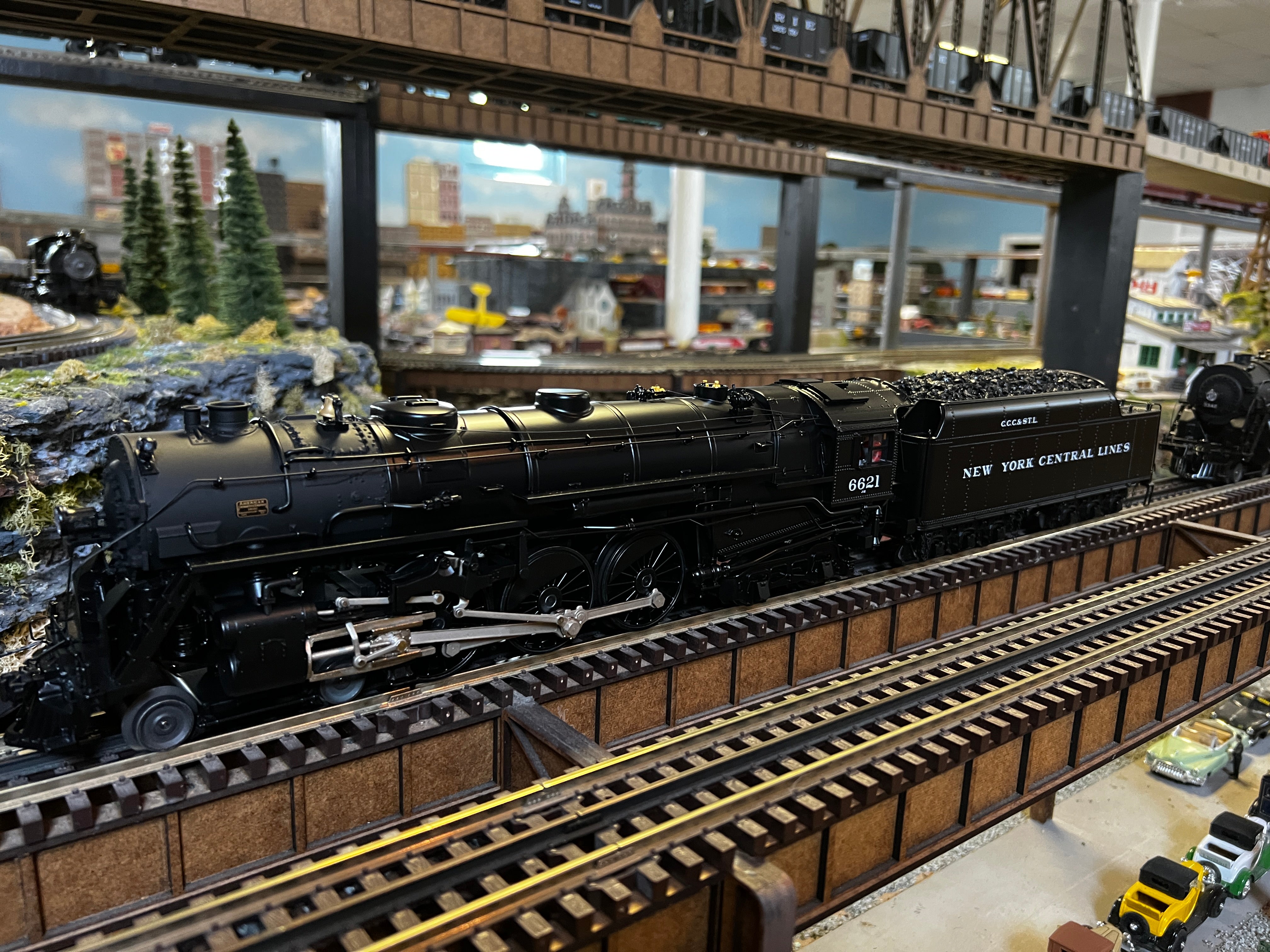 MTH 20-3871-1 - 4-6-4 J-1e Hudson Steam Engine "New York Central Lines" #6621 w/ PS3 (CCC&StL) - Custom Run for MrMuffin'sTrains