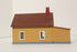 Rail King 30-90008 Work House #1 Mustard & Red-Second hand-M6591