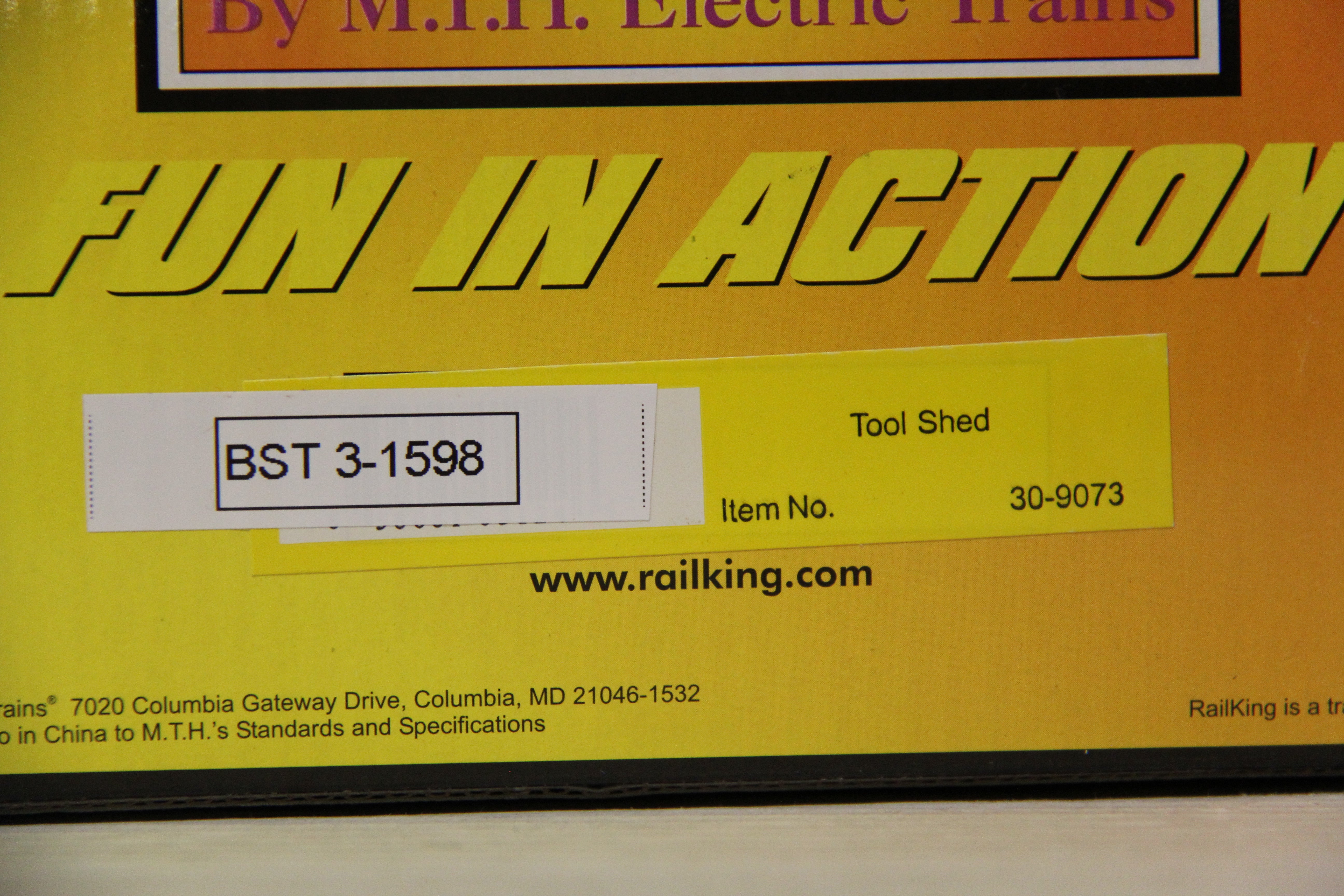 Rail King 30-9073 Tool Shed-Second hand-M6592