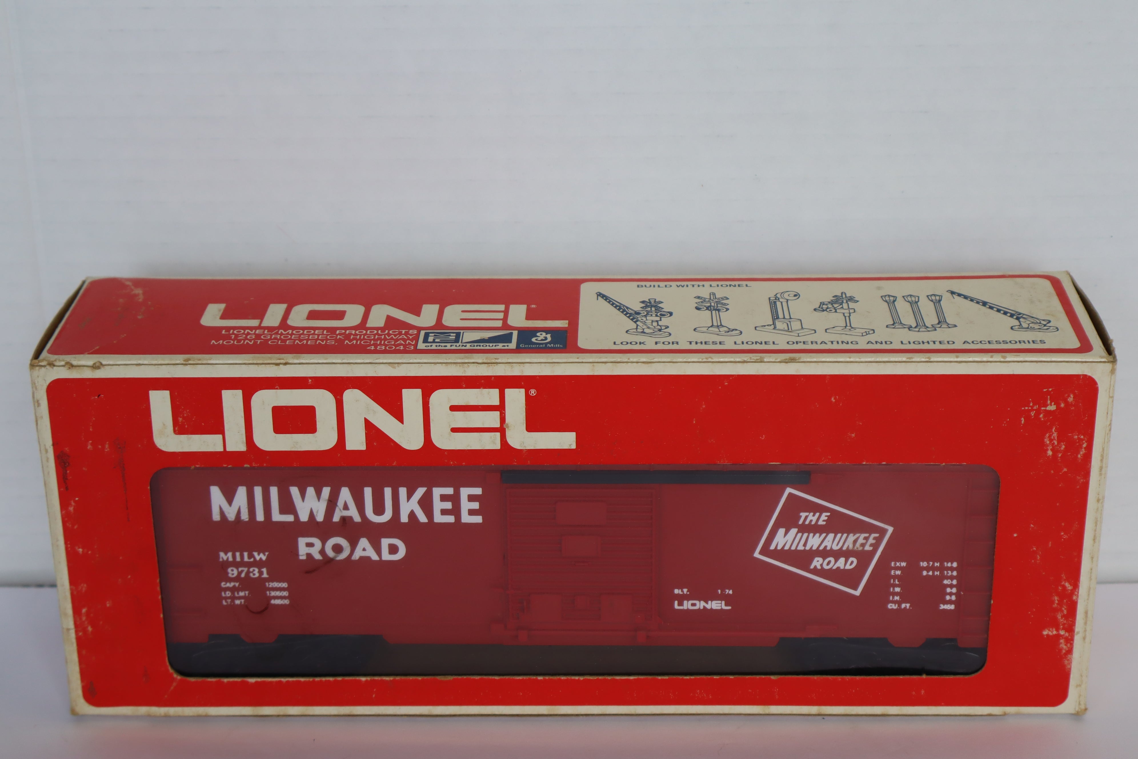 Lionel 6-9731 Milwaukee Box Car-Second hand-M8038