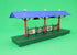 Lionel 2529110 - U.S. America Lighted Station Platform "WWII"
