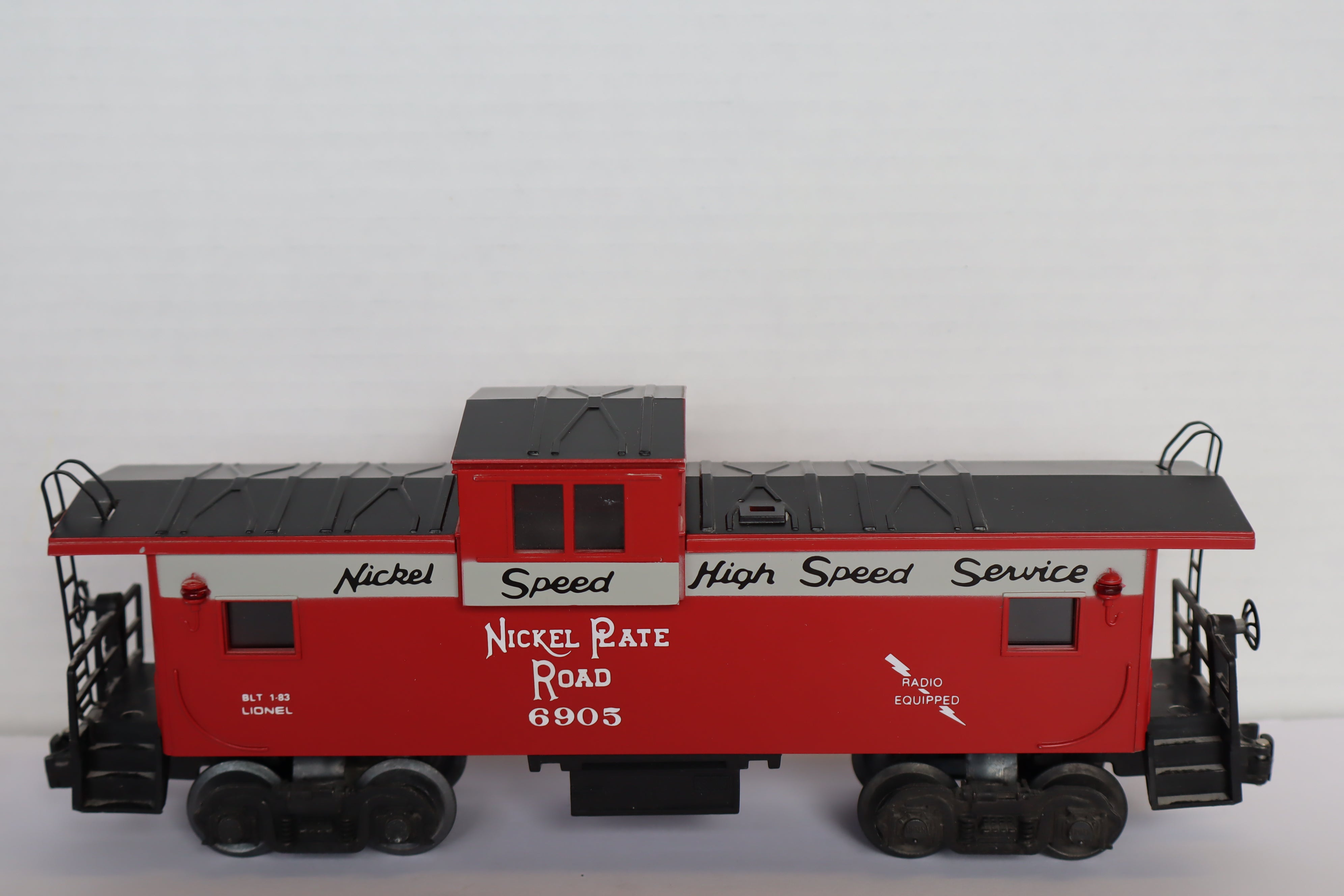 Lionel 6-6905 Nickel Plate Road Illuminated Extended Vision Caboose-Second hand-M8039