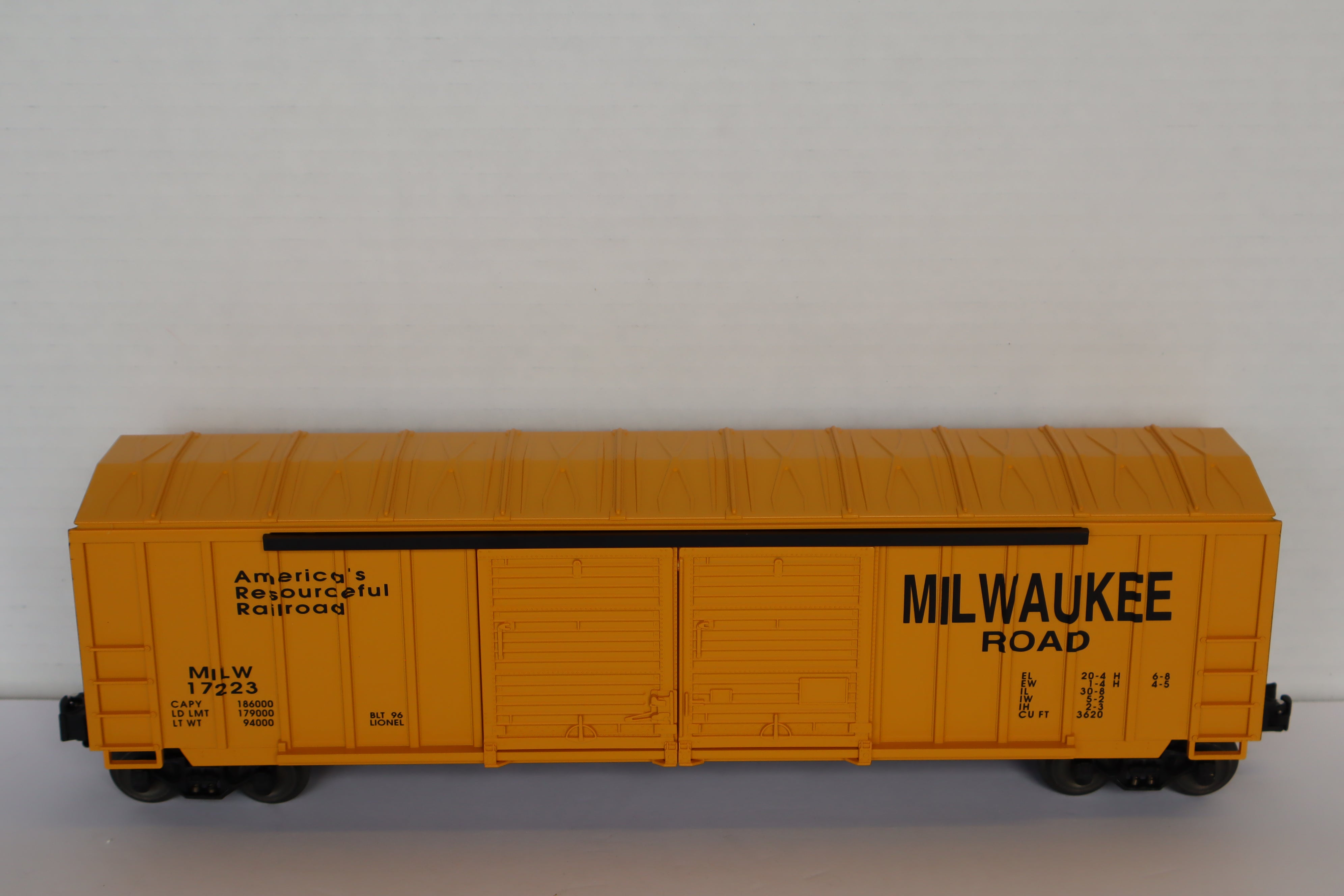 Lionel 6-17223 Milwaukee Road Double Door Boxcar-Second hand-M8040