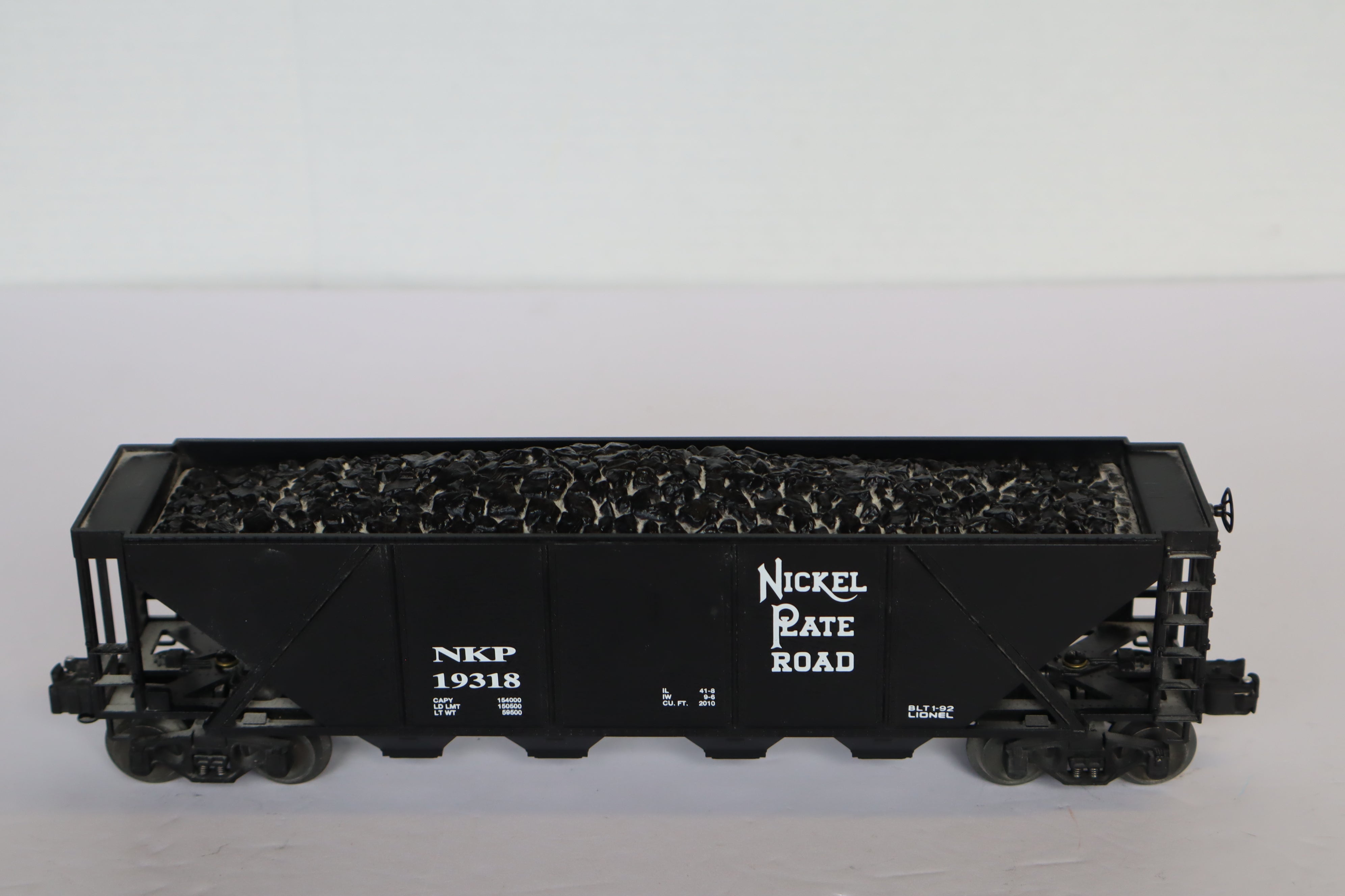 Lionel 6-19318 Nickel Plate Road Four Bay Hopper-Second hand-M8041