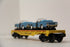 Rail King 30-76120 Chessie Flat Car w/ (2 ) 1964 Ford Mustangs-Second hand-M6596