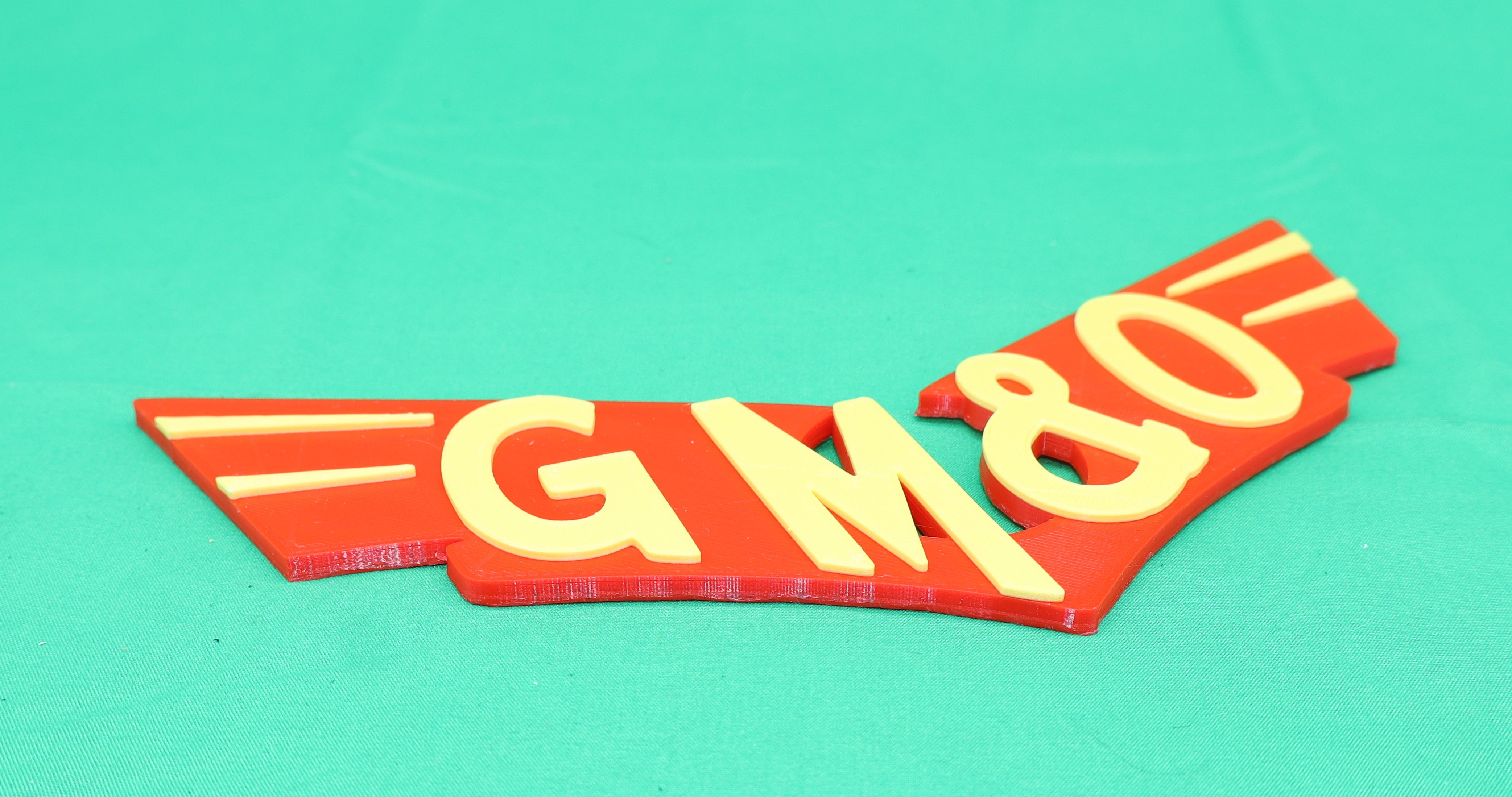 Trackside 3D #53 - 3D Printed Railroad Signs "Gulf, Mobile & Ohio" (GM&O)