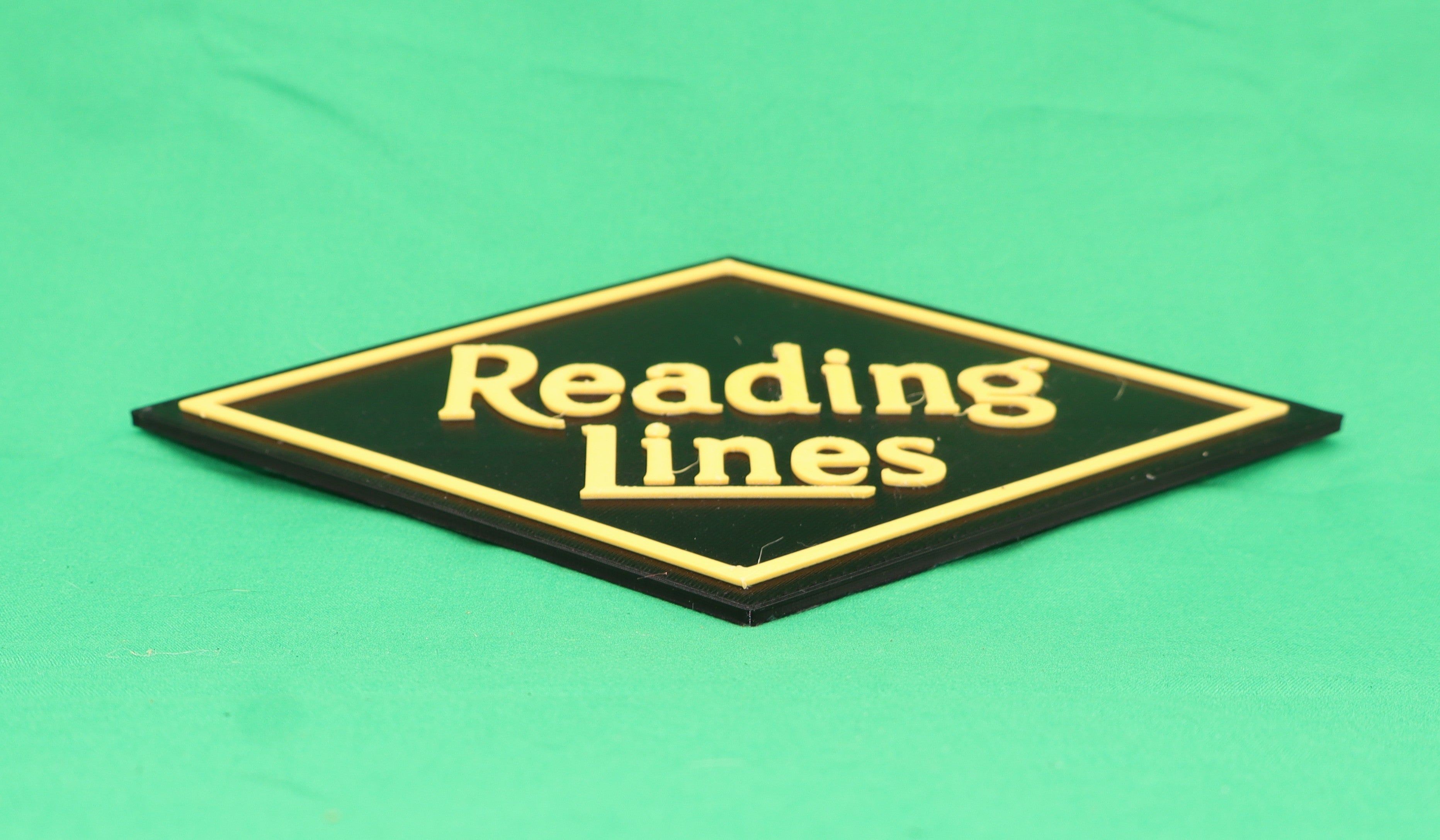Trackside 3D #49 - 3D Printed Railroad Signs "Reading Lines"