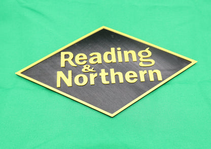 Trackside 3D #48 - 3D Printed Railroad Signs "Reading & Northern"