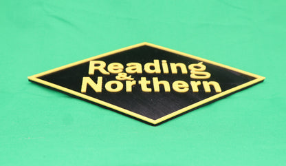 Trackside 3D #48 - 3D Printed Railroad Signs "Reading & Northern"