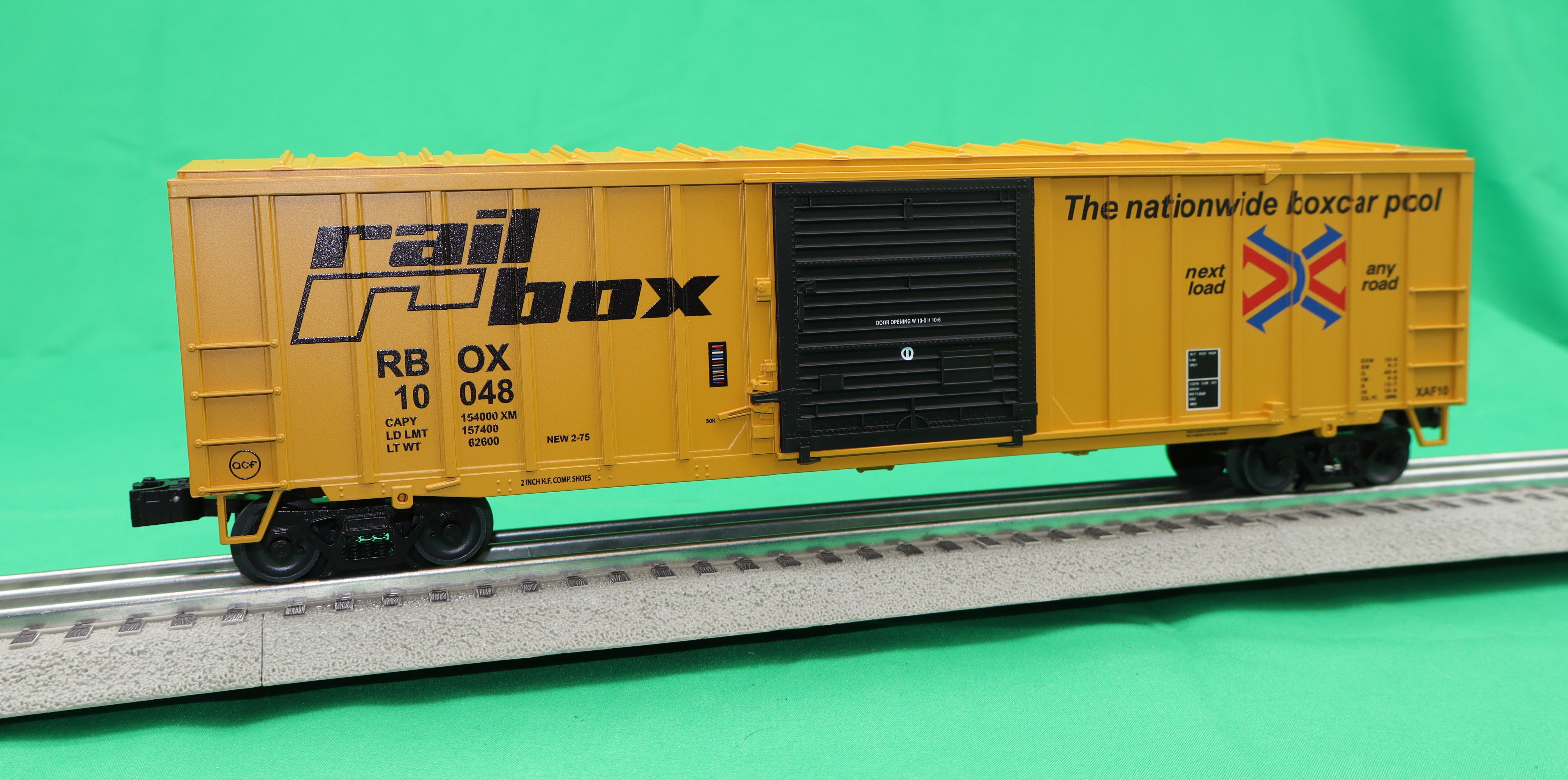 Lionel 2542291 - ACF 50' Boxcar "Railbox" #10048