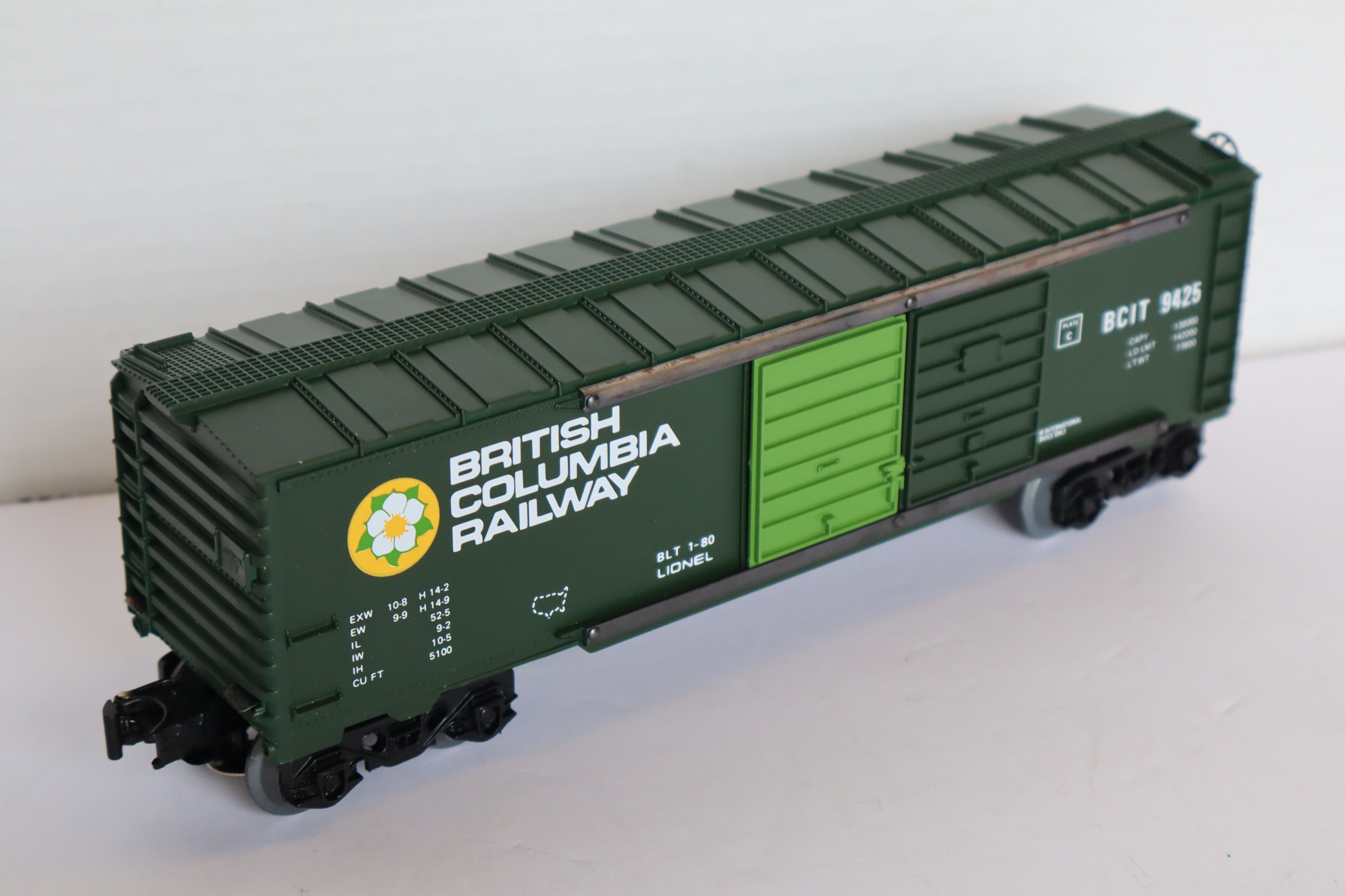 Lionel 6-9425 British Columbia Box Car-Second hand-M8048