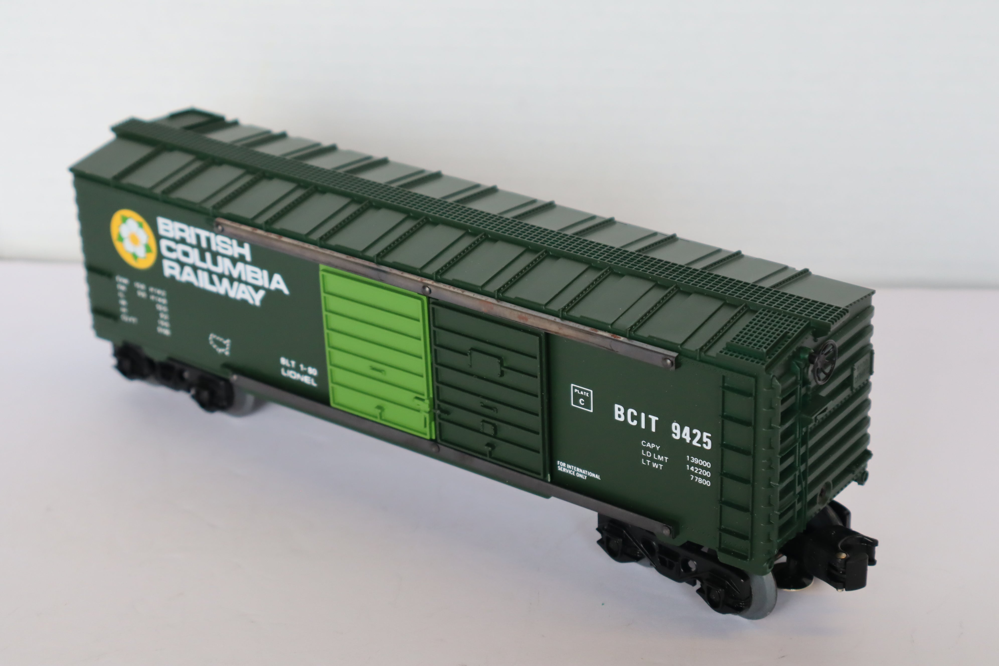 Lionel 6-9425 British Columbia Box Car-Second hand-M8048