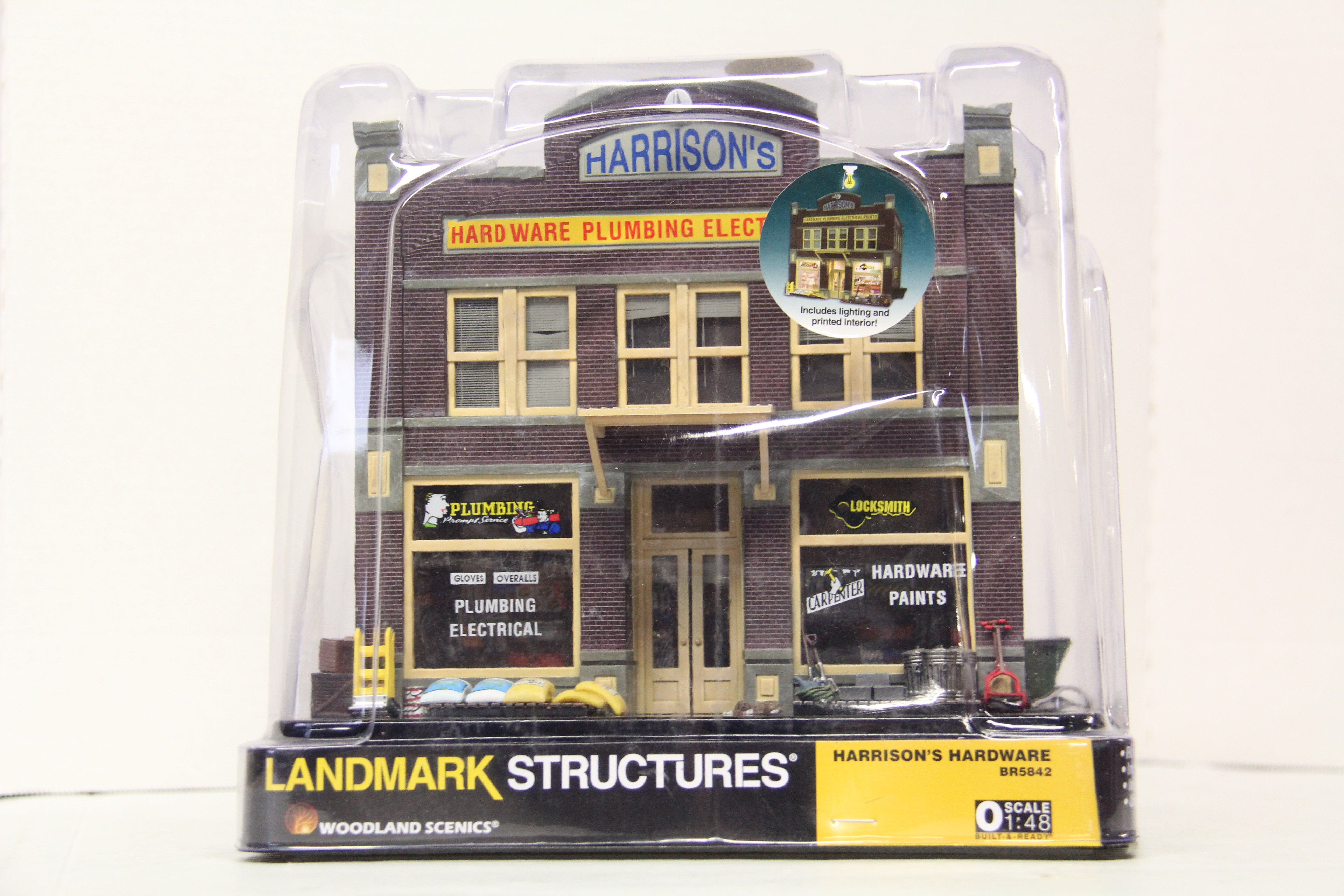 Woodland Scenics BR5842 Harrison's Hardware 1:48-Second hand-M6599
