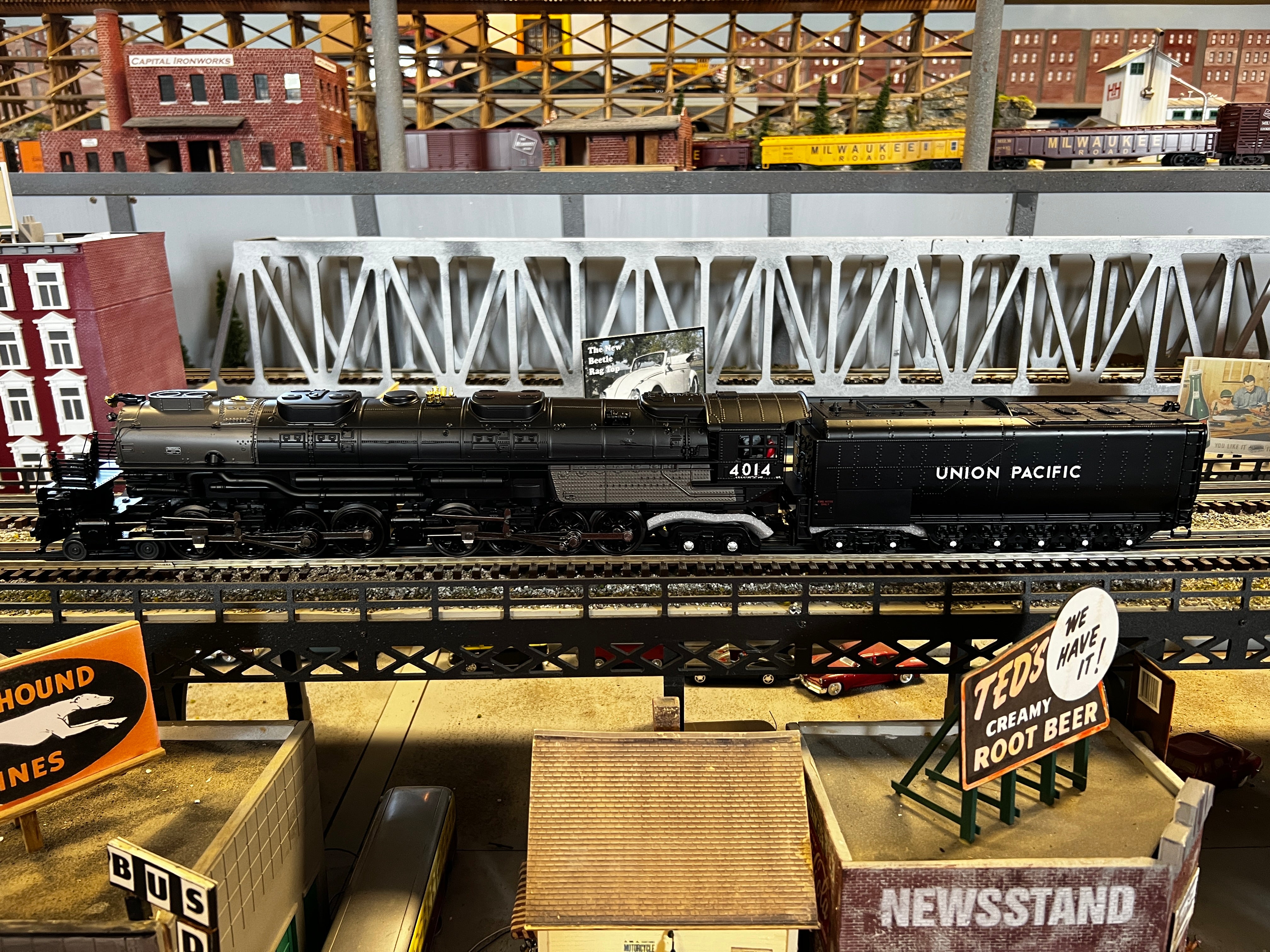 MTH 30-1840-1 - 4-8-8-4 Imperial Big Boy Steam Engine "Union Pacific" #4014 w/ PS3 (Oil Tender)