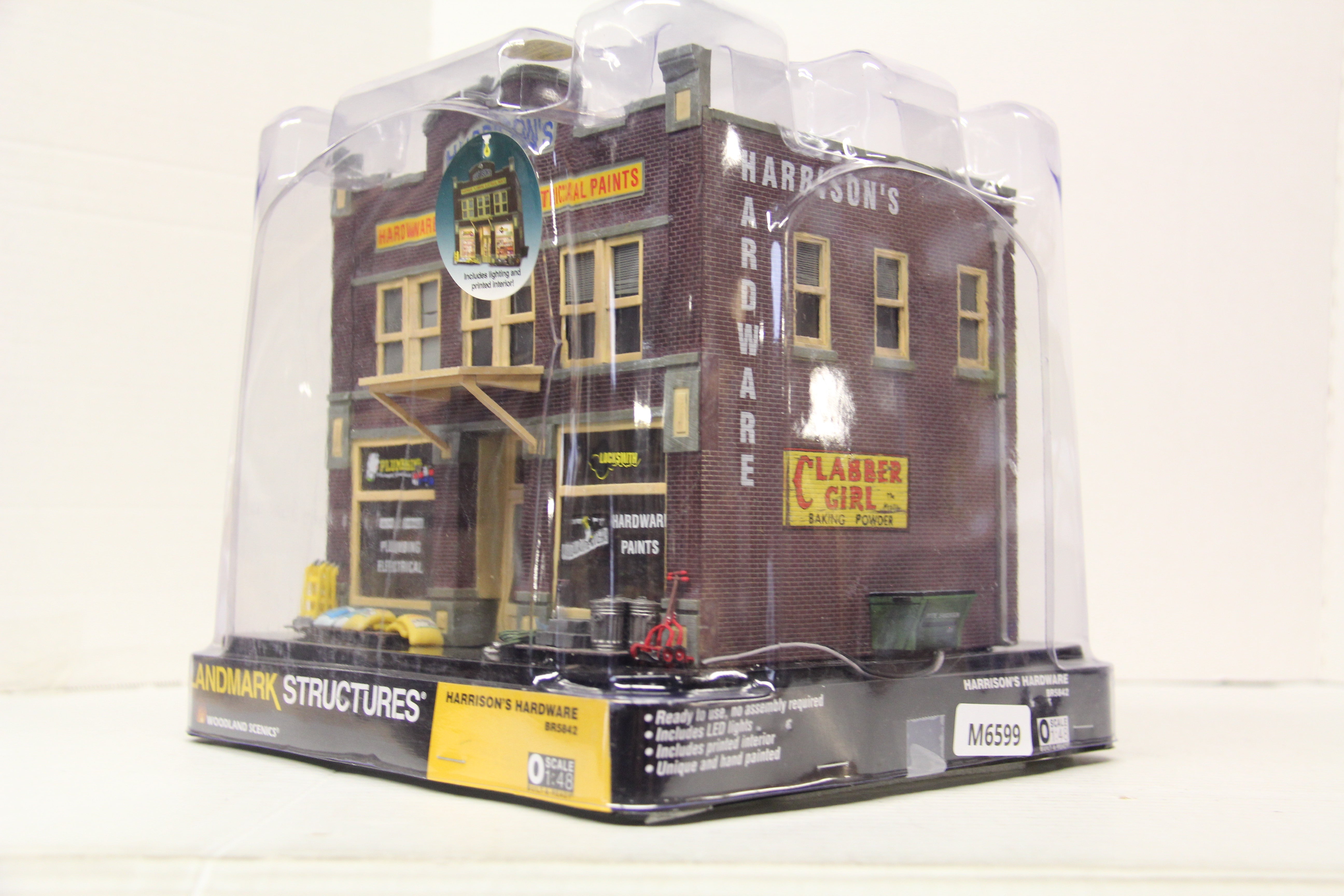 Woodland Scenics BR5842 Harrison's Hardware 1:48-Second hand-M6599